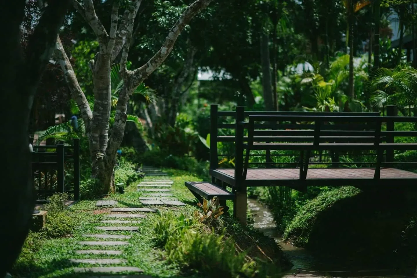 Garden view in Buraphat Resort