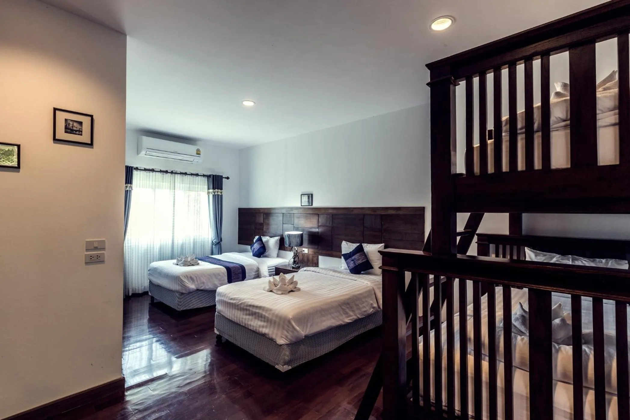 Bed in Buraphat Resort