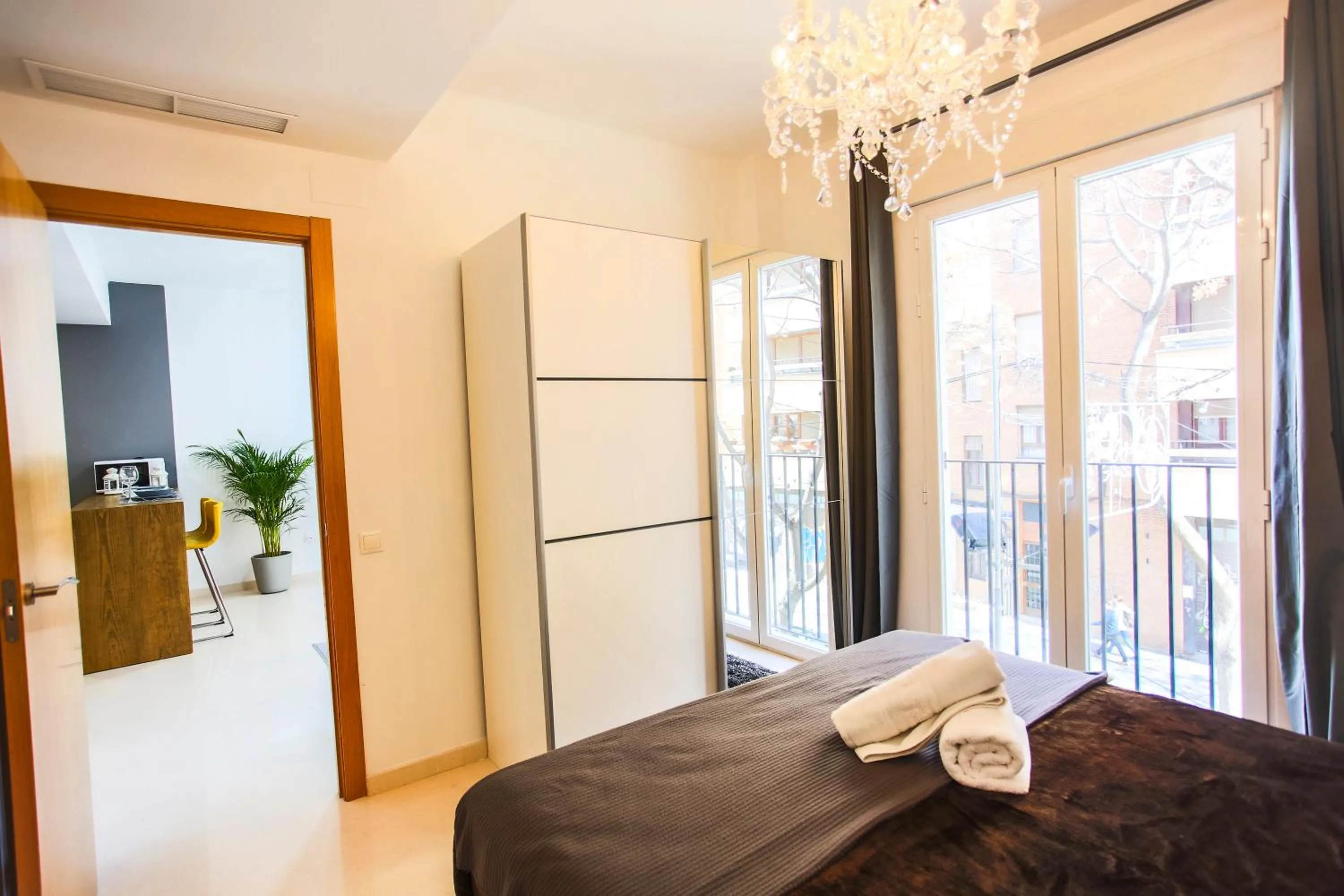 Bedroom, Bed in Total Valencia Old City Luxury