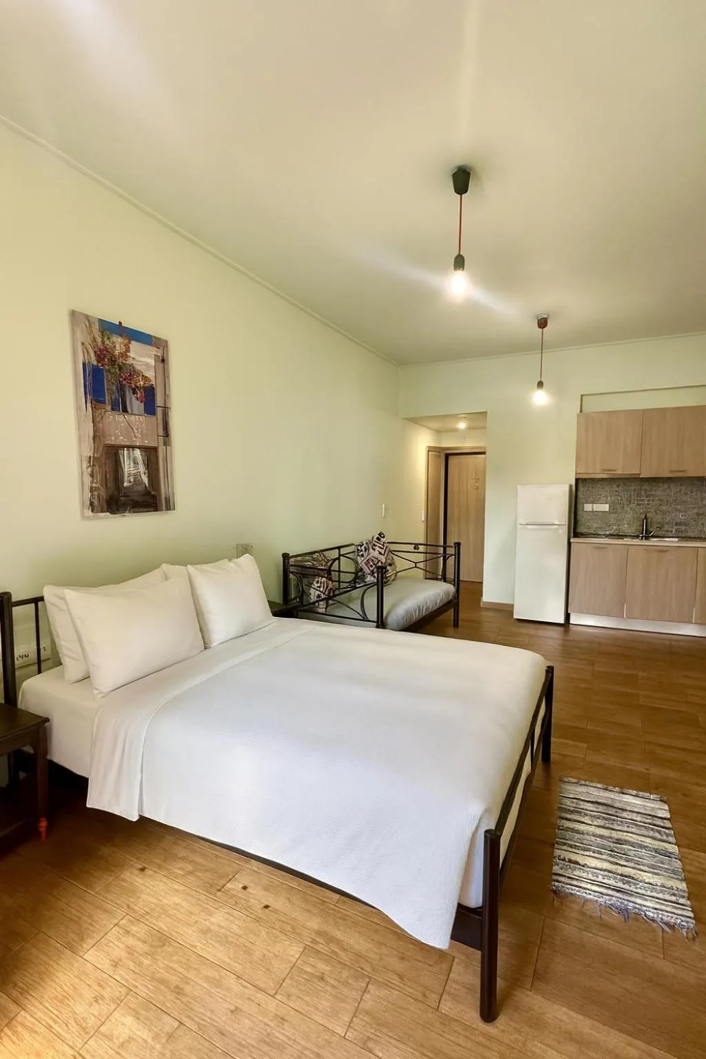 Bed in Concierge Monastiraki