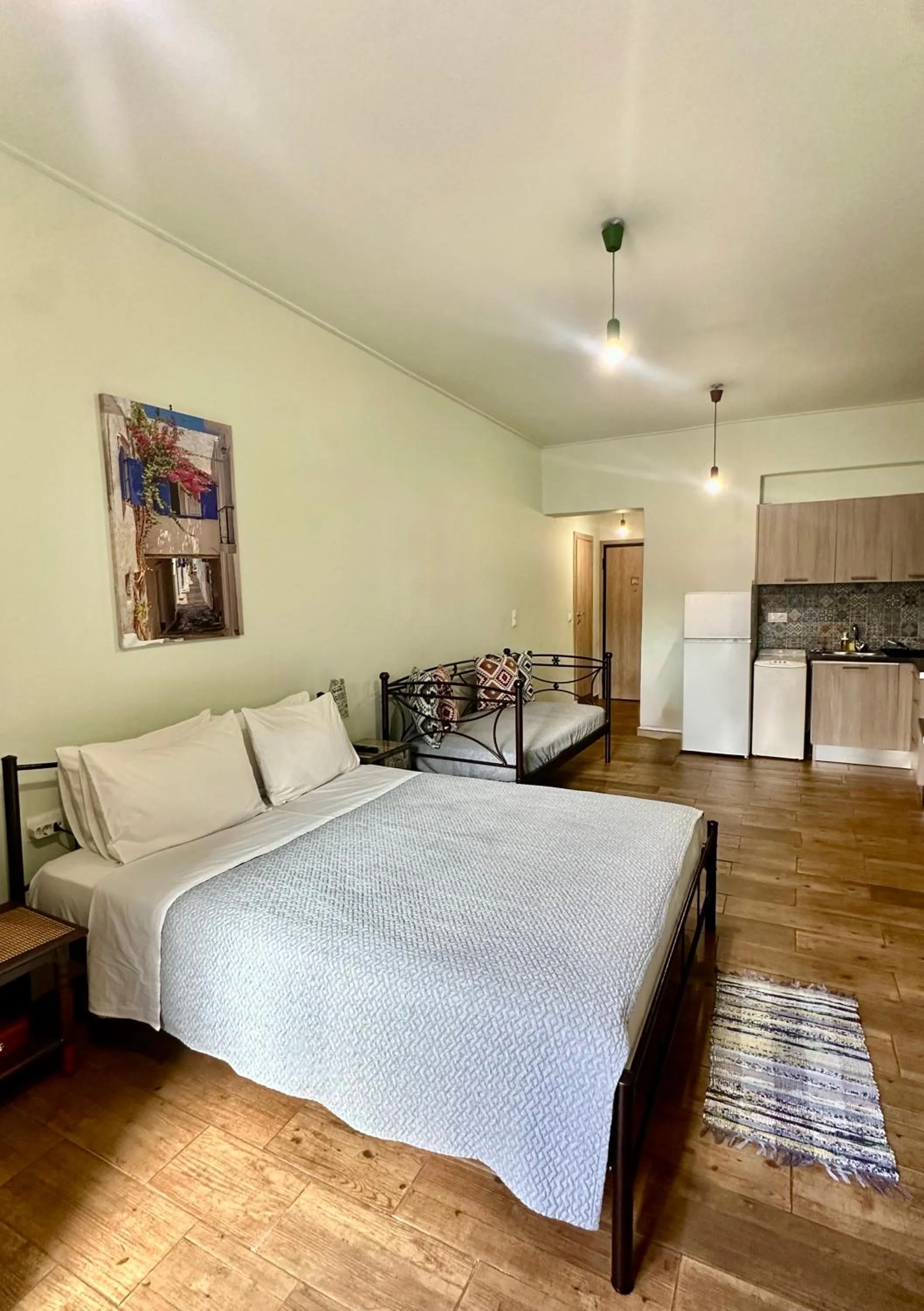 Bed in Concierge Monastiraki