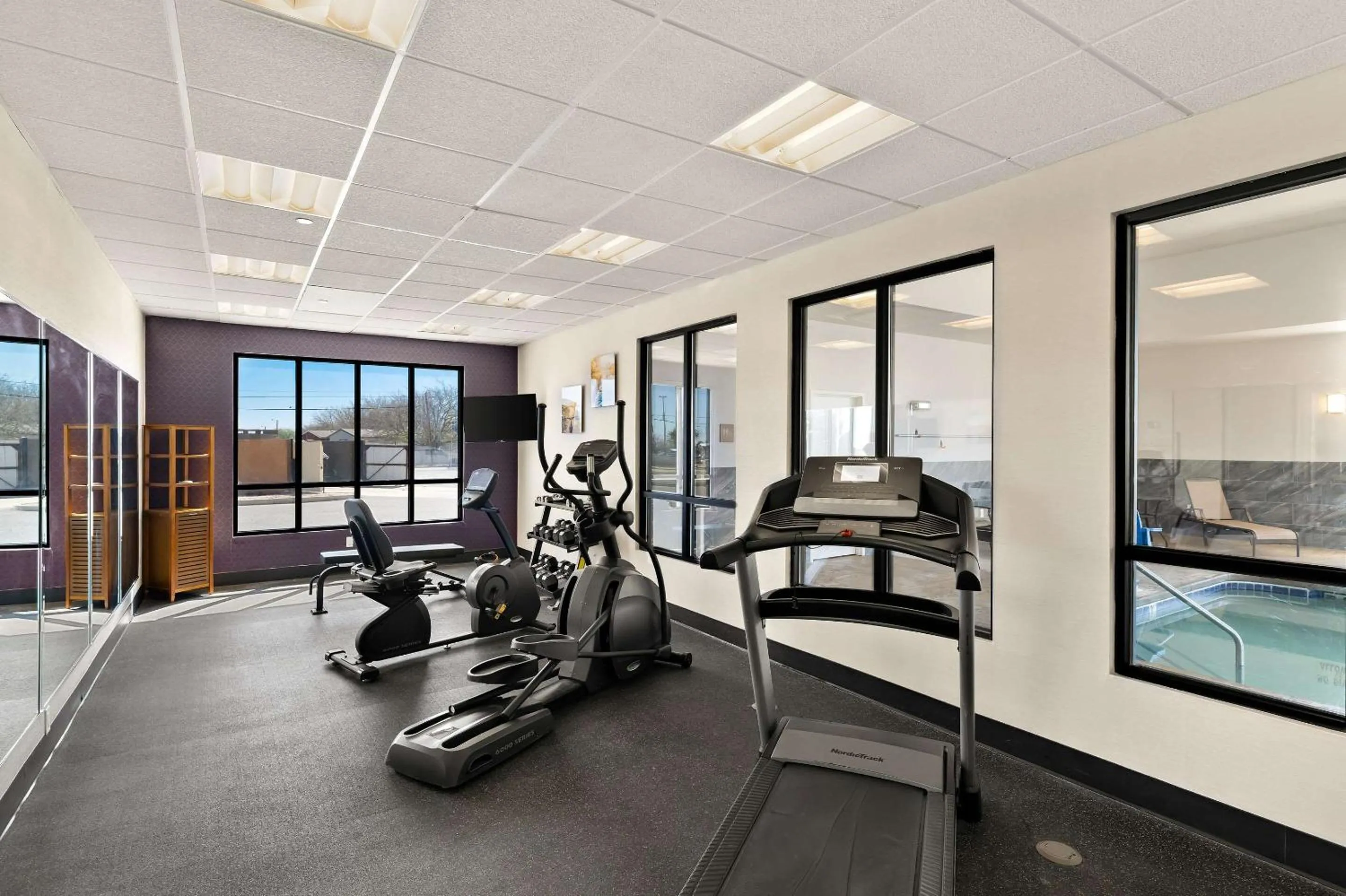 Fitness centre/facilities in Comfort Inn & Suites Lovington