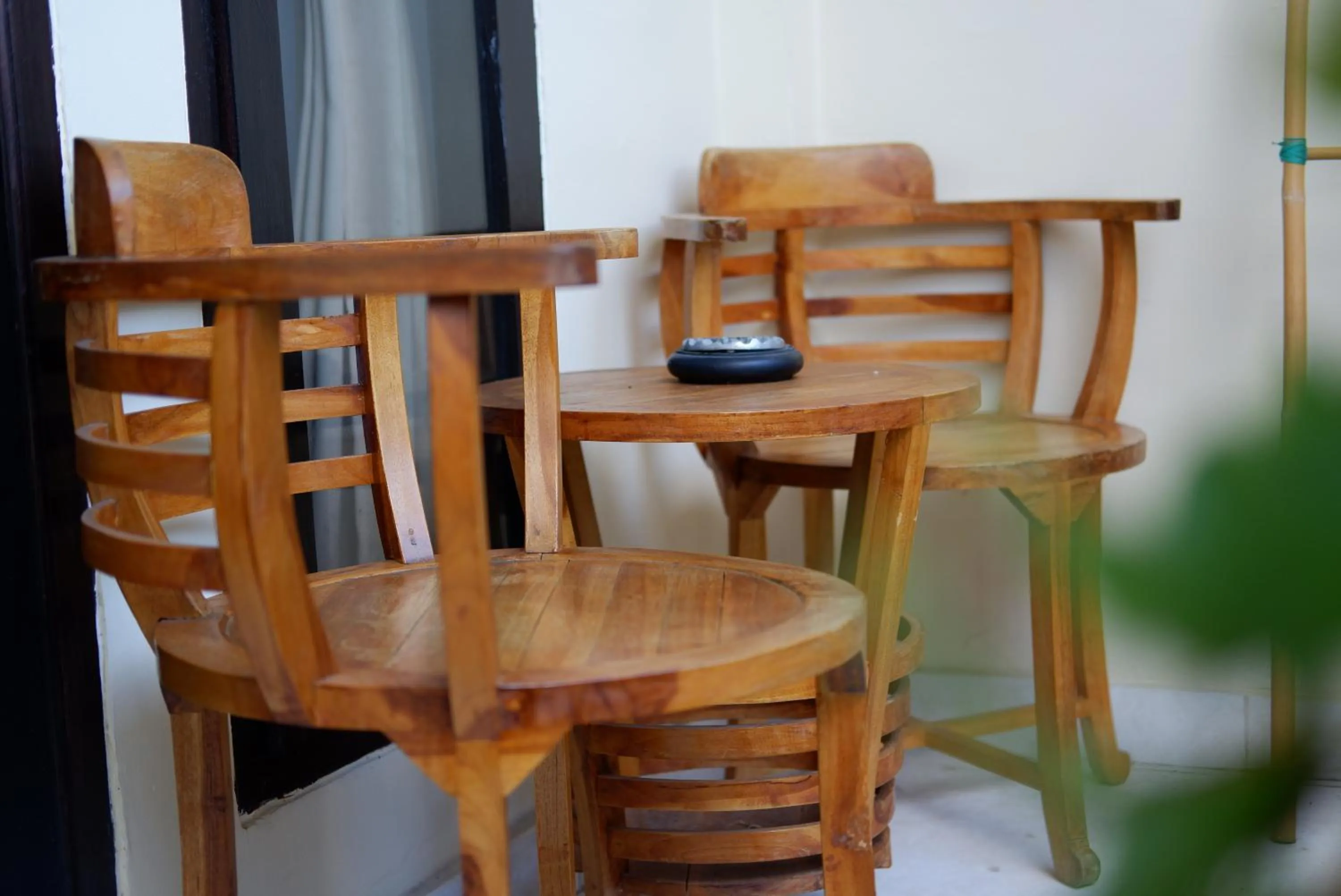 Seating area in Akatara Stay