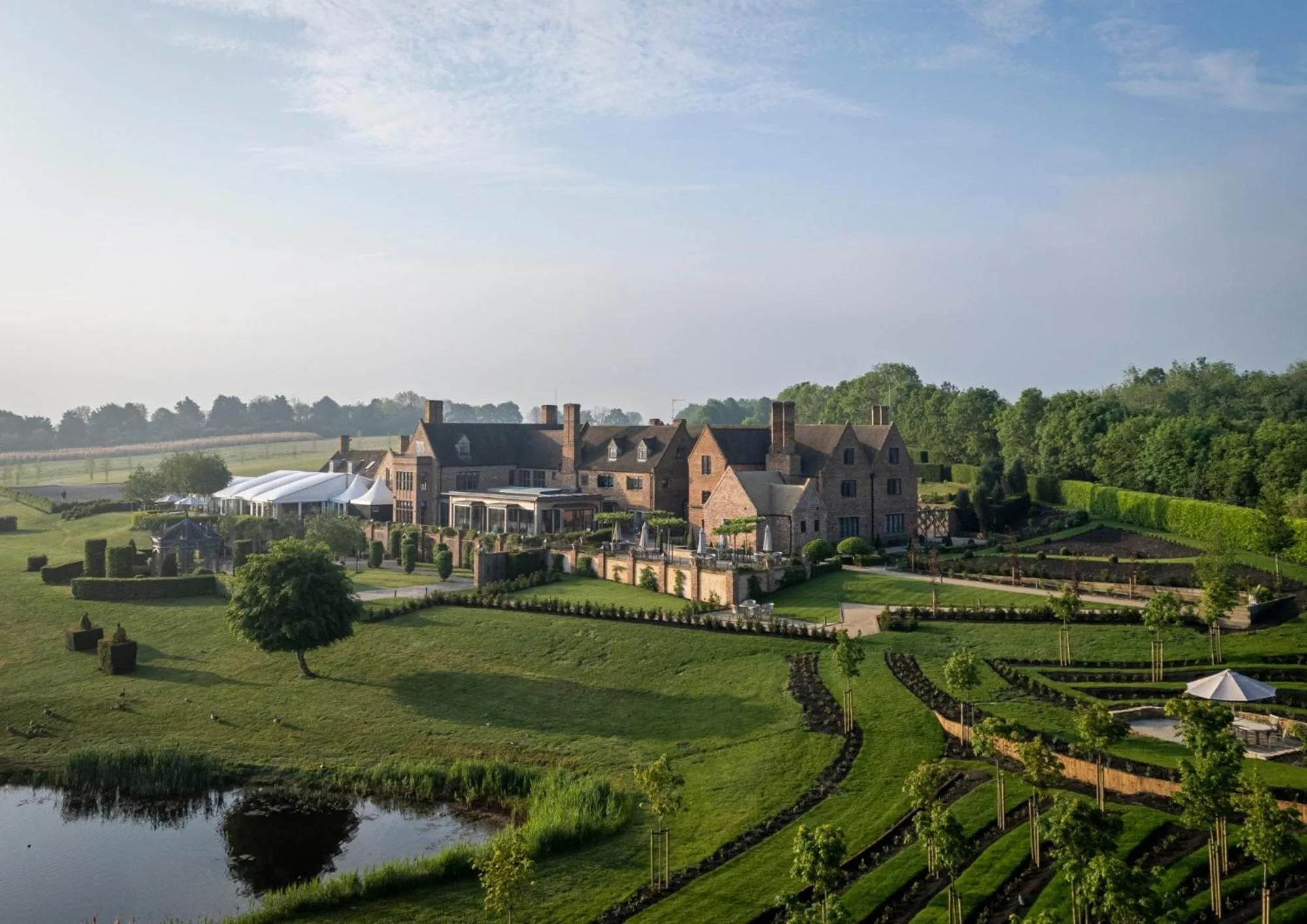 Garden in The Old Hall Ely