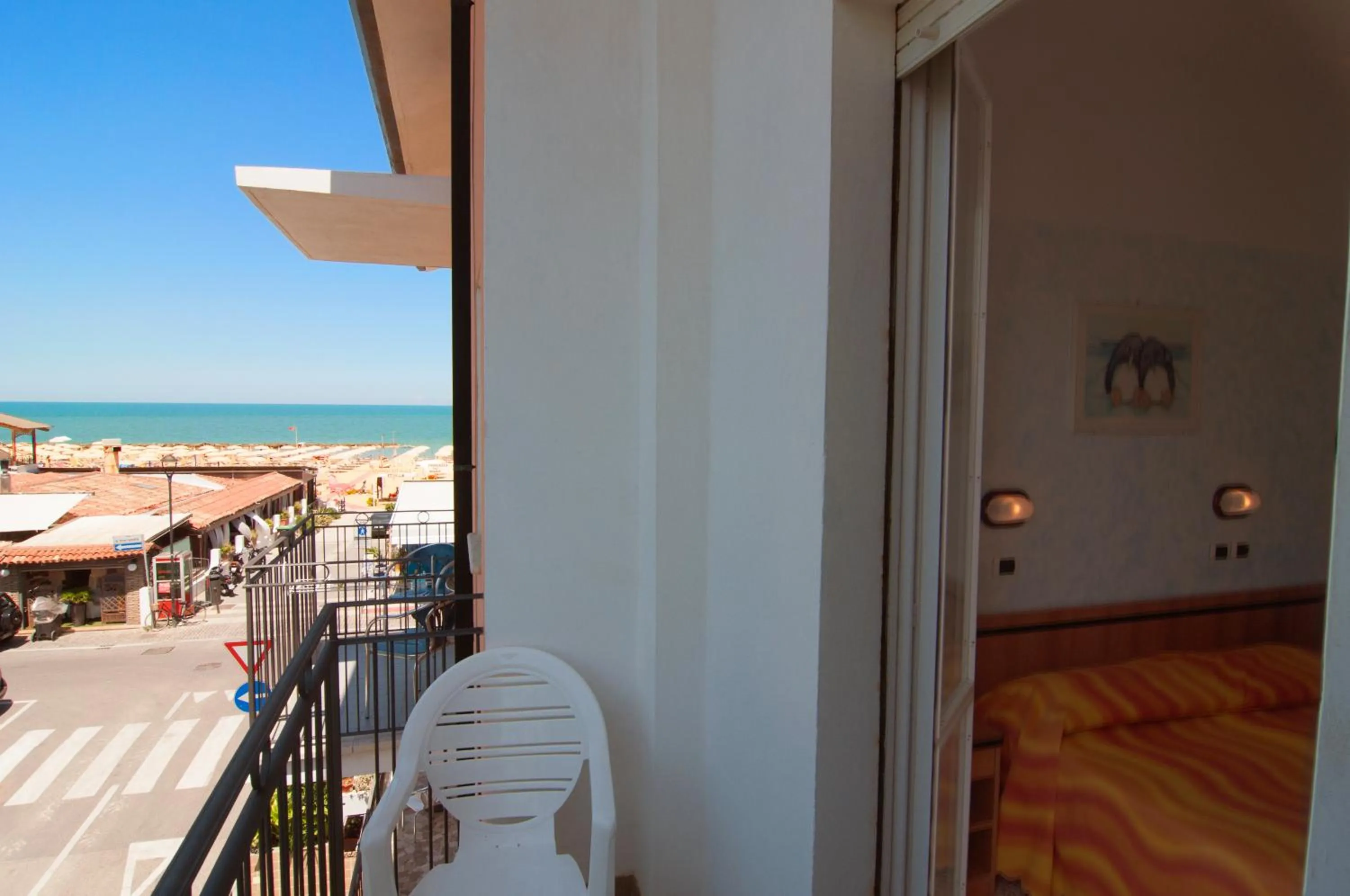 Balcony/Terrace in Hotel Greta B&B