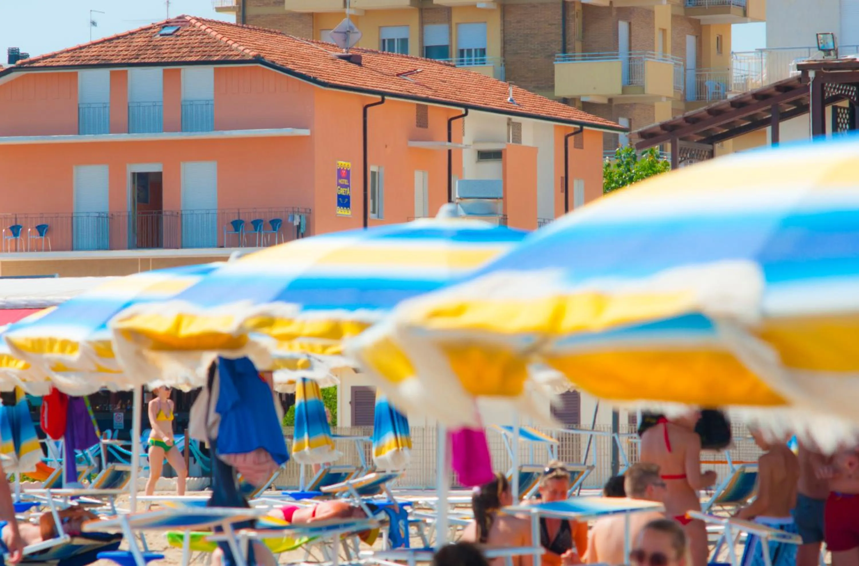 Property building in Hotel Greta B&B