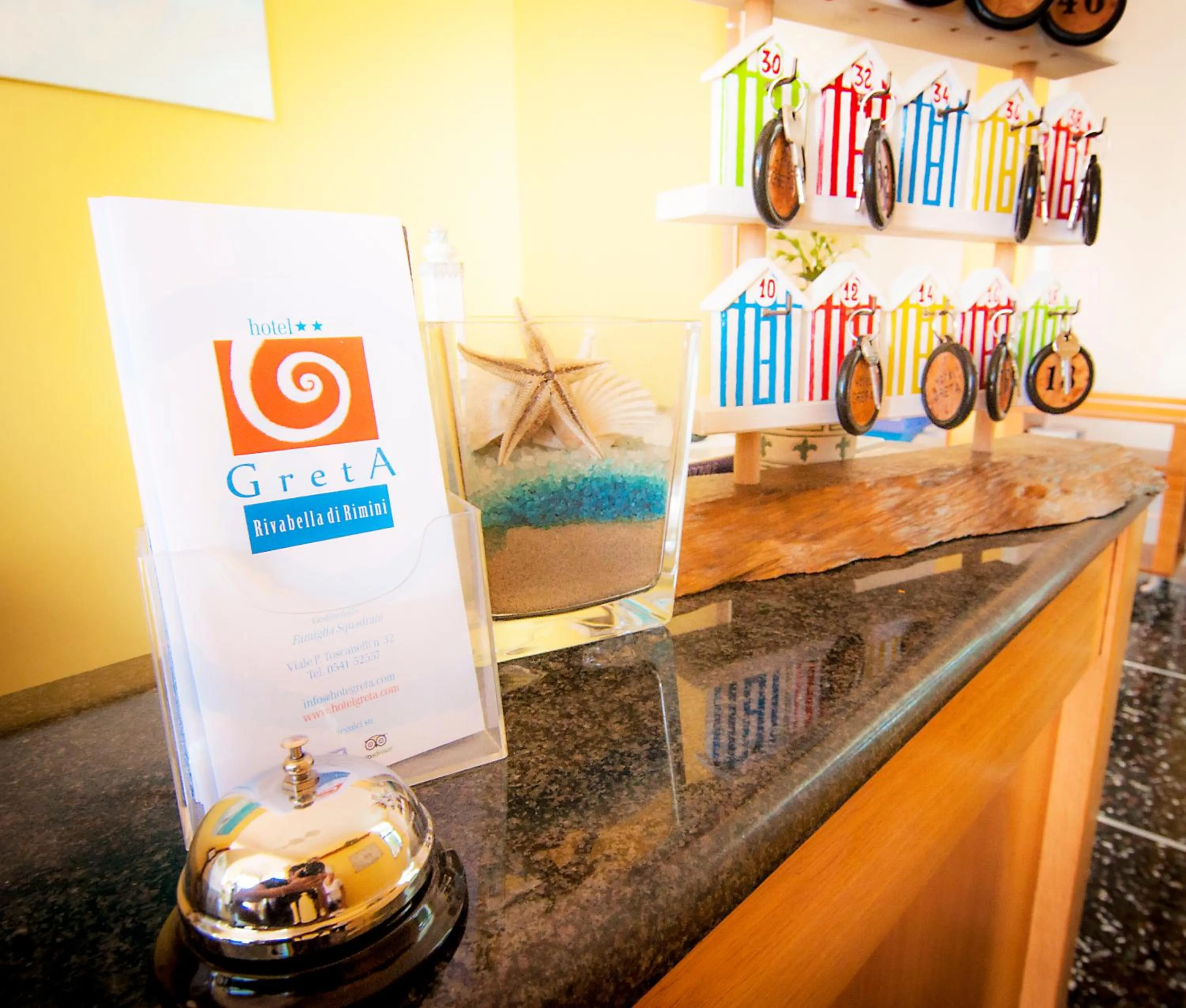 Property building in Hotel Greta B&B