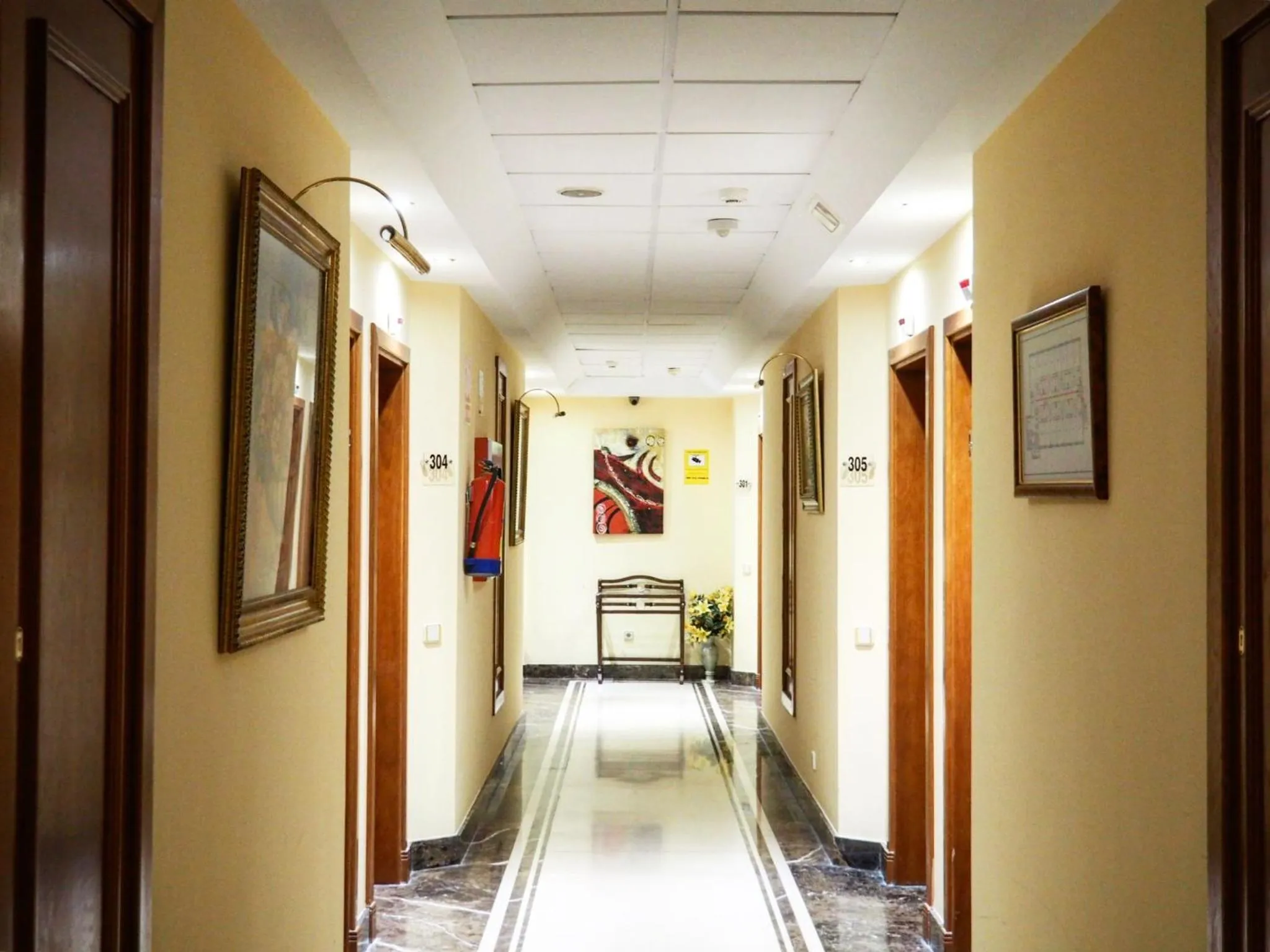 Area and facilities, Bed in Hotel Humanes