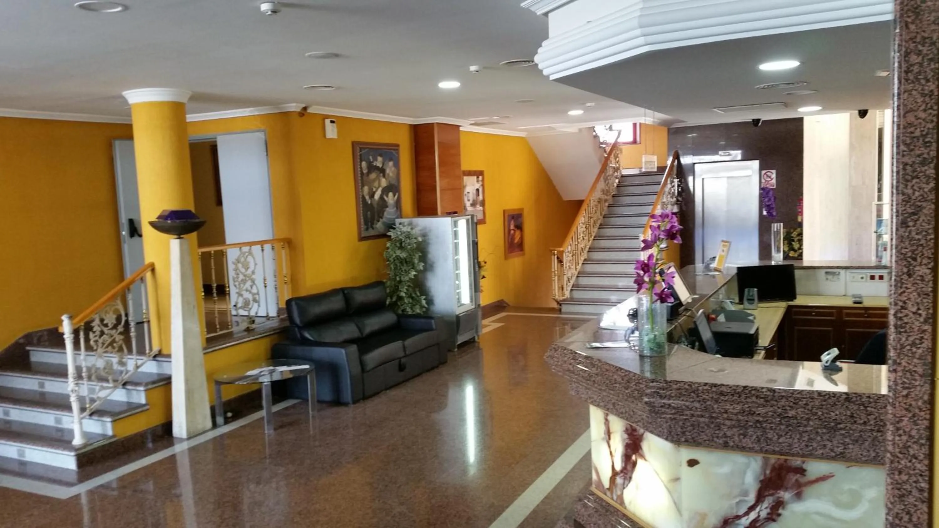 Lobby or reception in Hotel Humanes