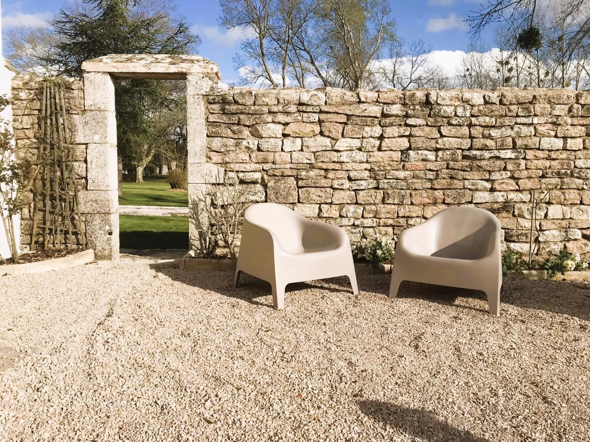 Garden in Domaine Pont Juillet