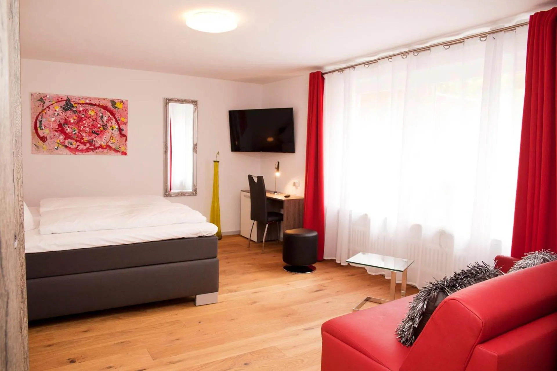 Bed in Hotel Vintage Am Bundesbank-Bunker