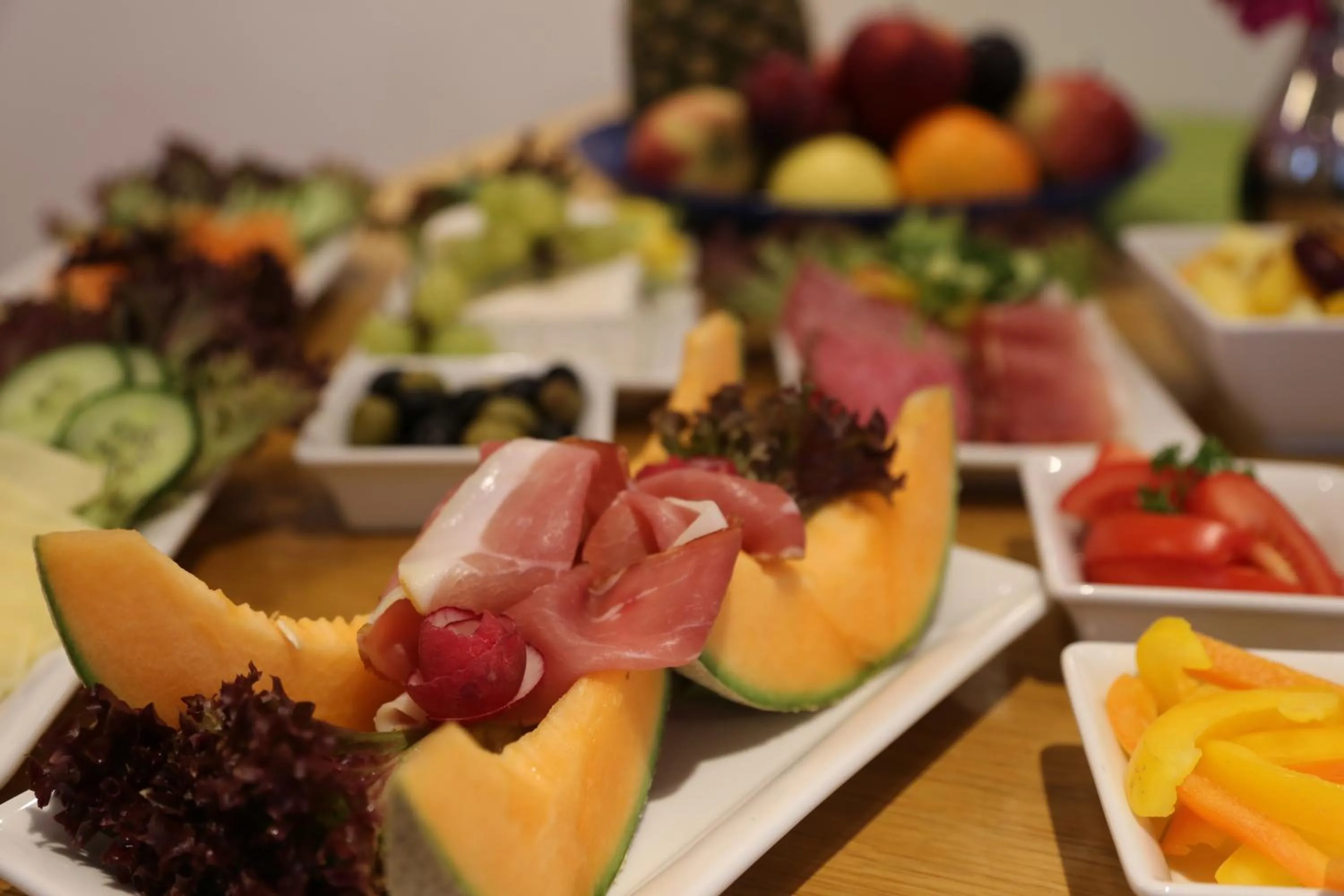 Food close-up in Hotel Vintage Am Bundesbank-Bunker