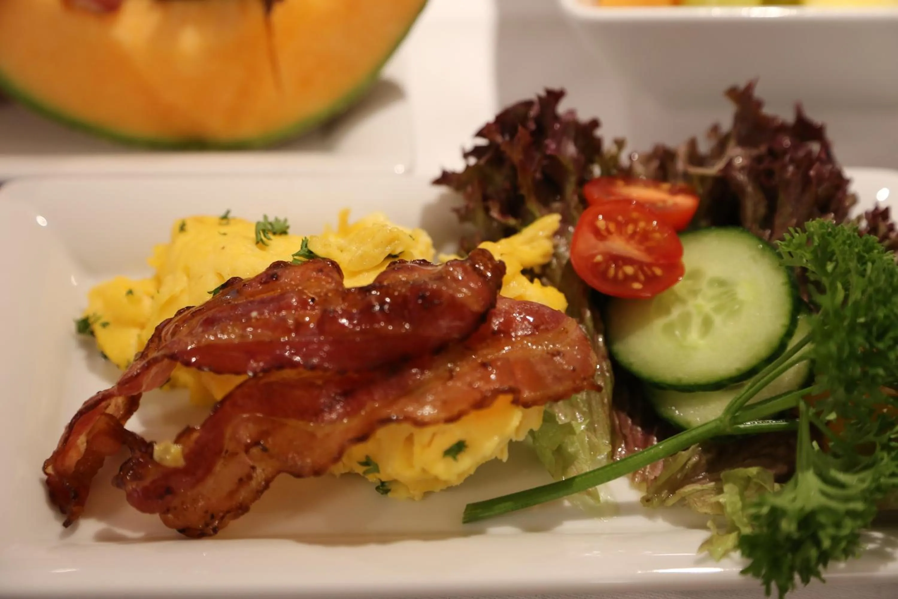 Food close-up in Hotel Vintage Am Bundesbank-Bunker