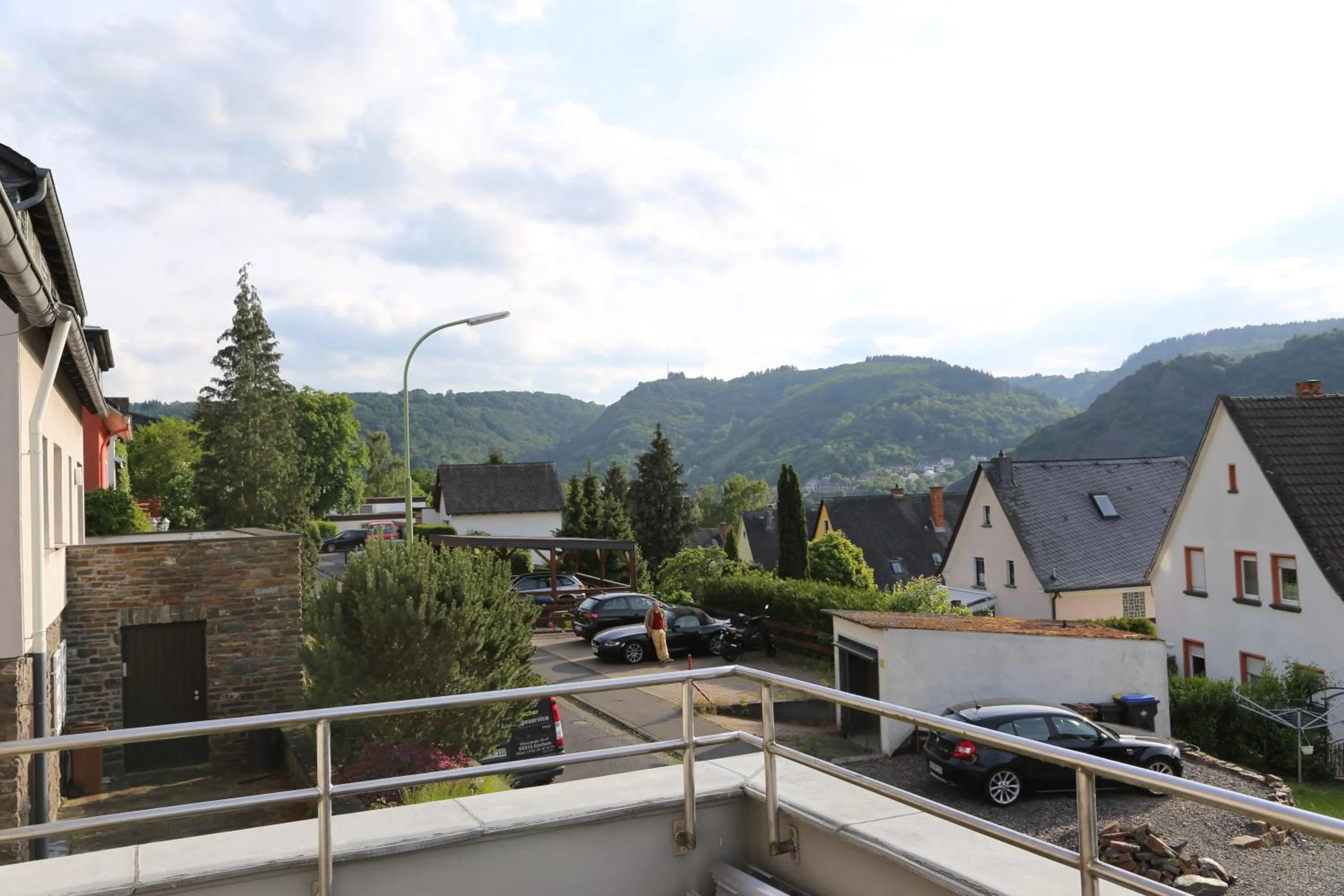Balcony/Terrace in Hotel Vintage Am Bundesbank-Bunker