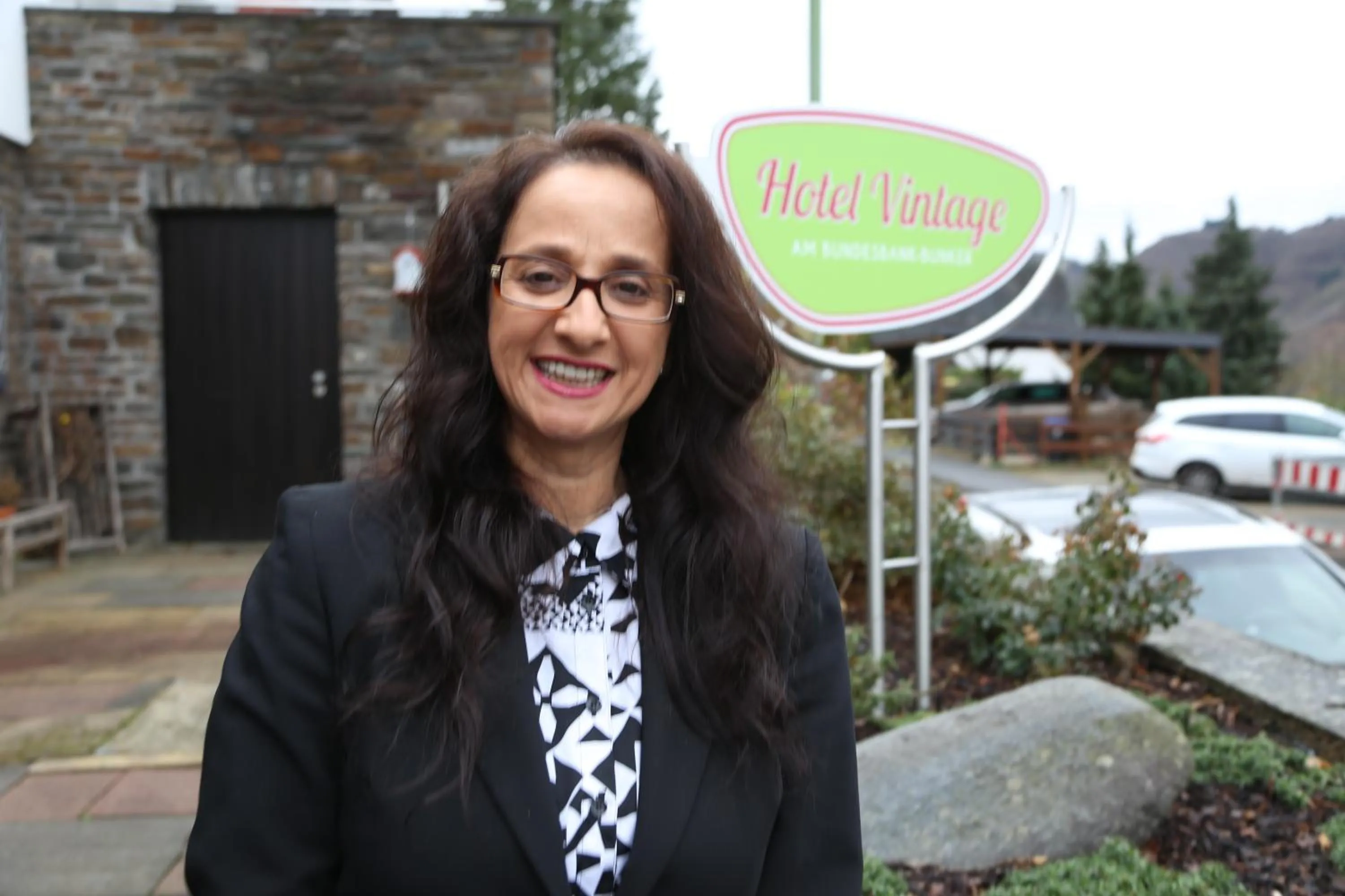 Family in Hotel Vintage Am Bundesbank-Bunker