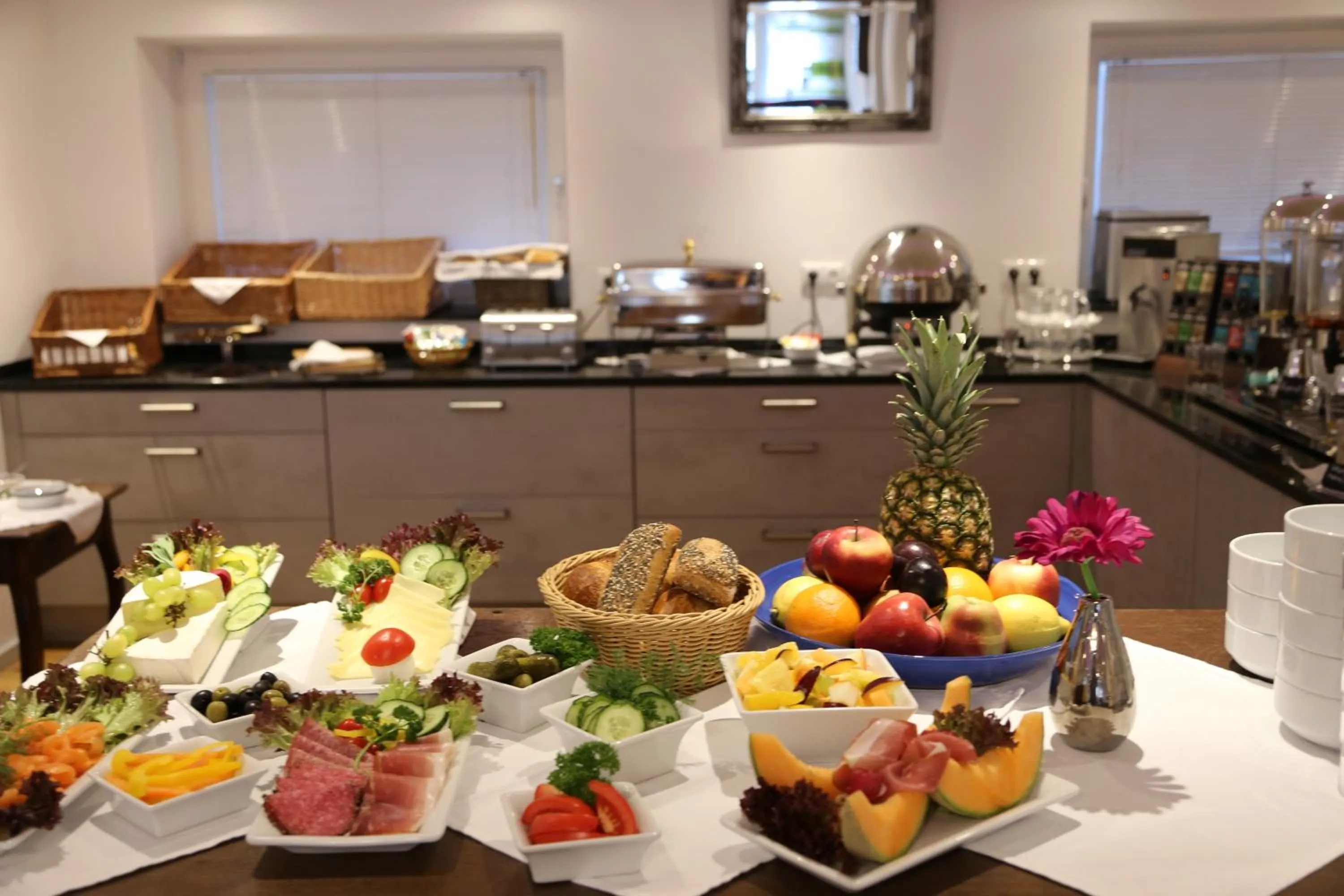 Dining area in Hotel Vintage Am Bundesbank-Bunker