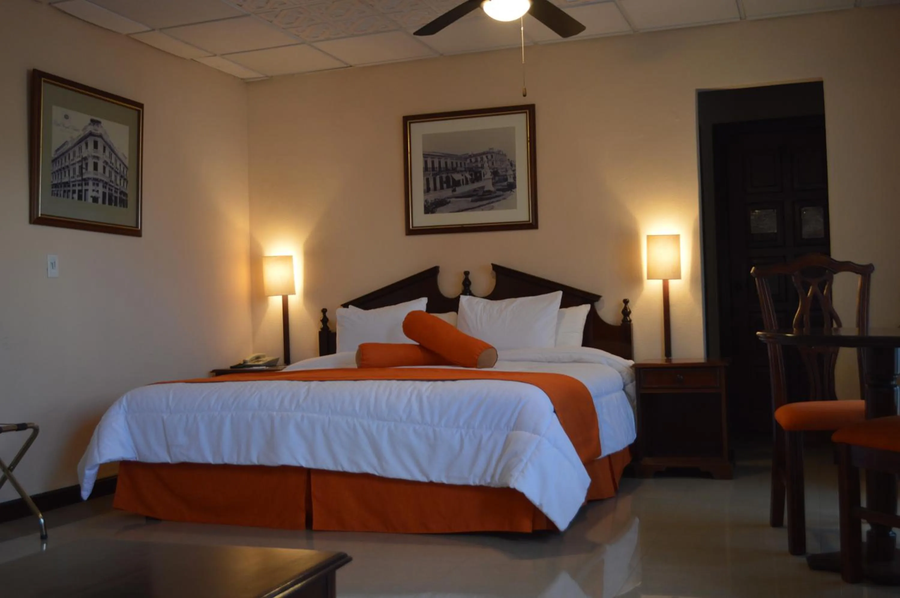 Bed in Hotel Royal Palace