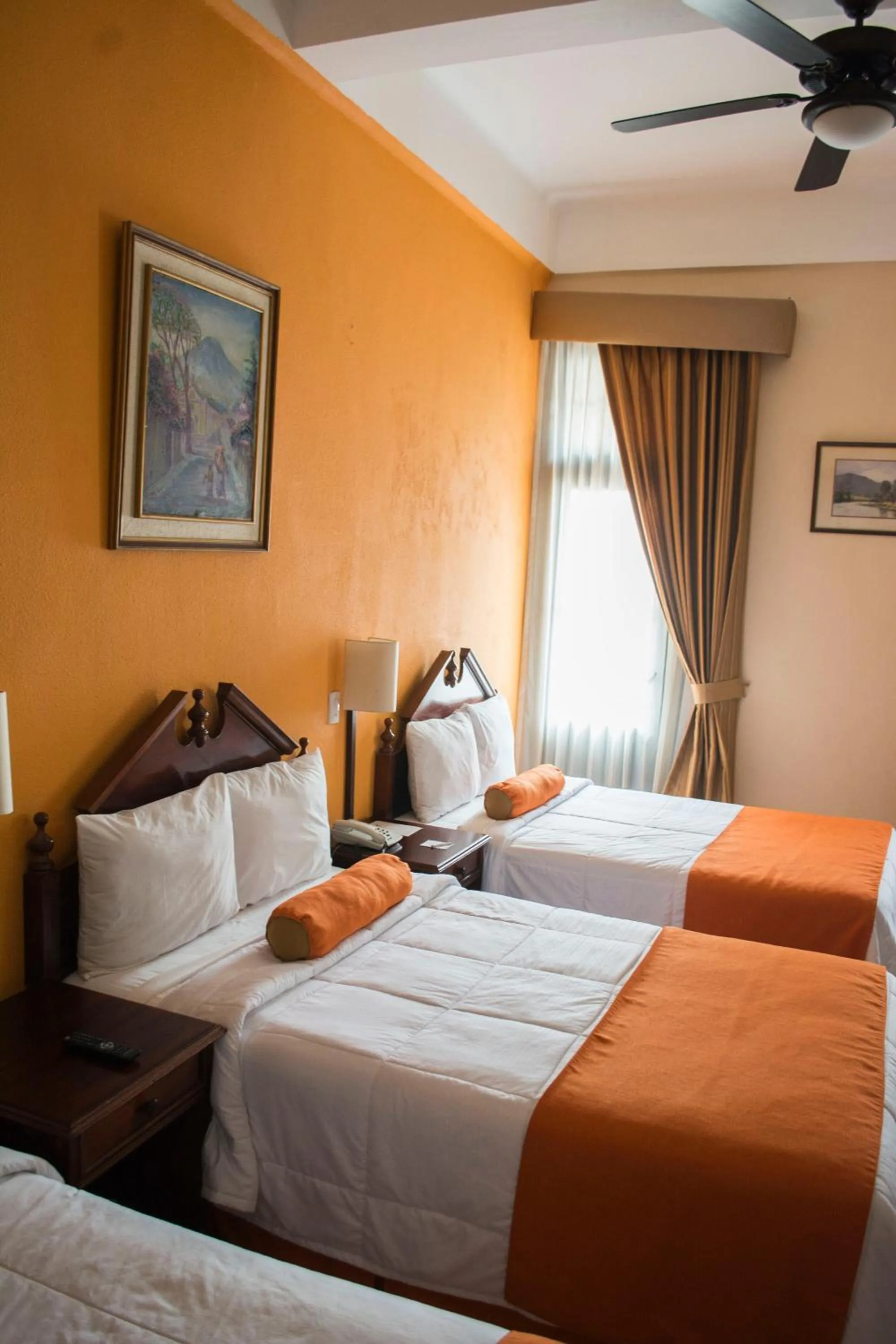 Bed in Hotel Royal Palace