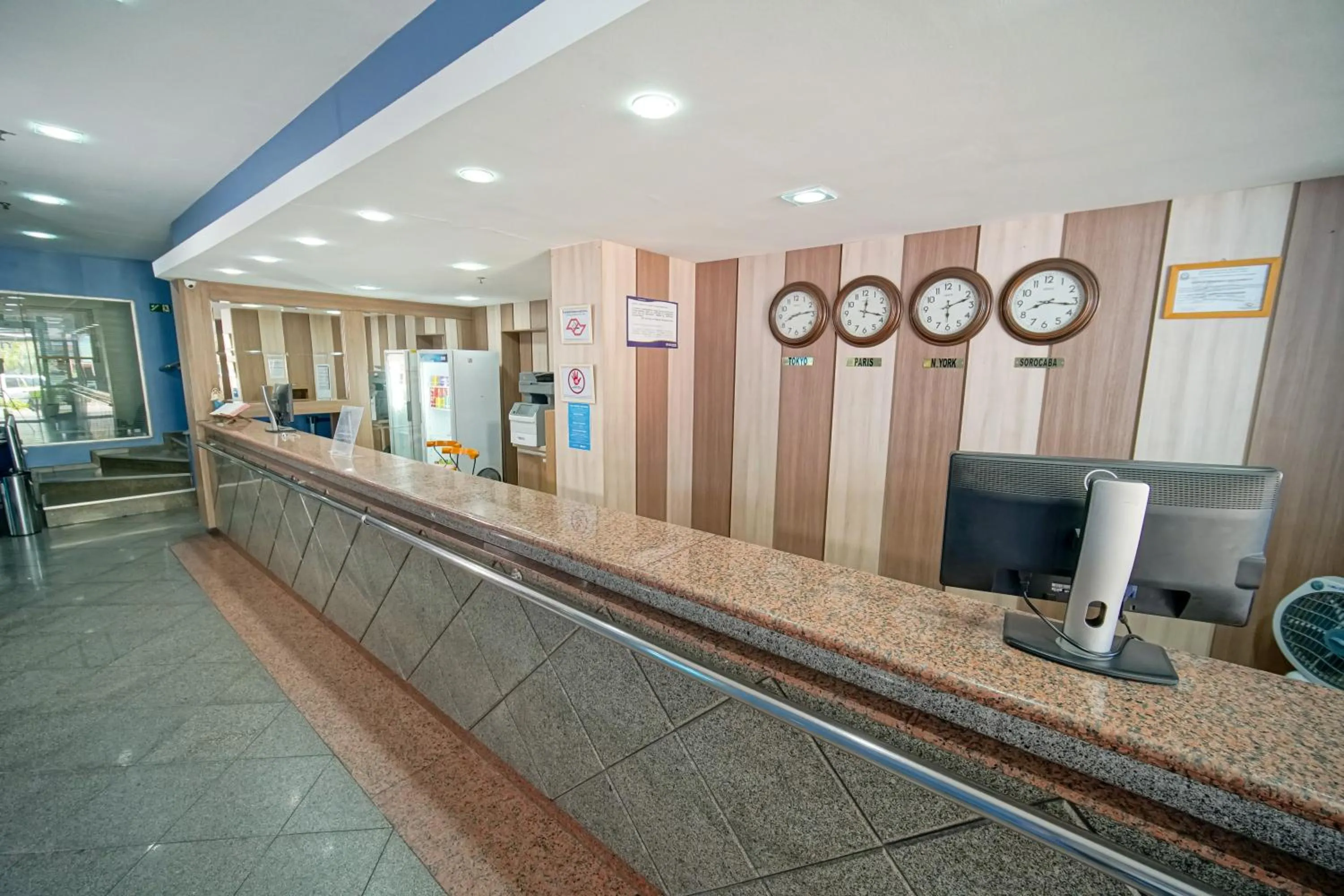 Lobby or reception in Hotel Dan Inn Sorocaba by Nacional Inn