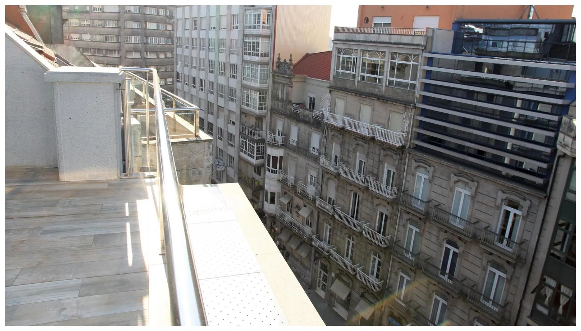 City view in Agua de Mar Hotel Boutique