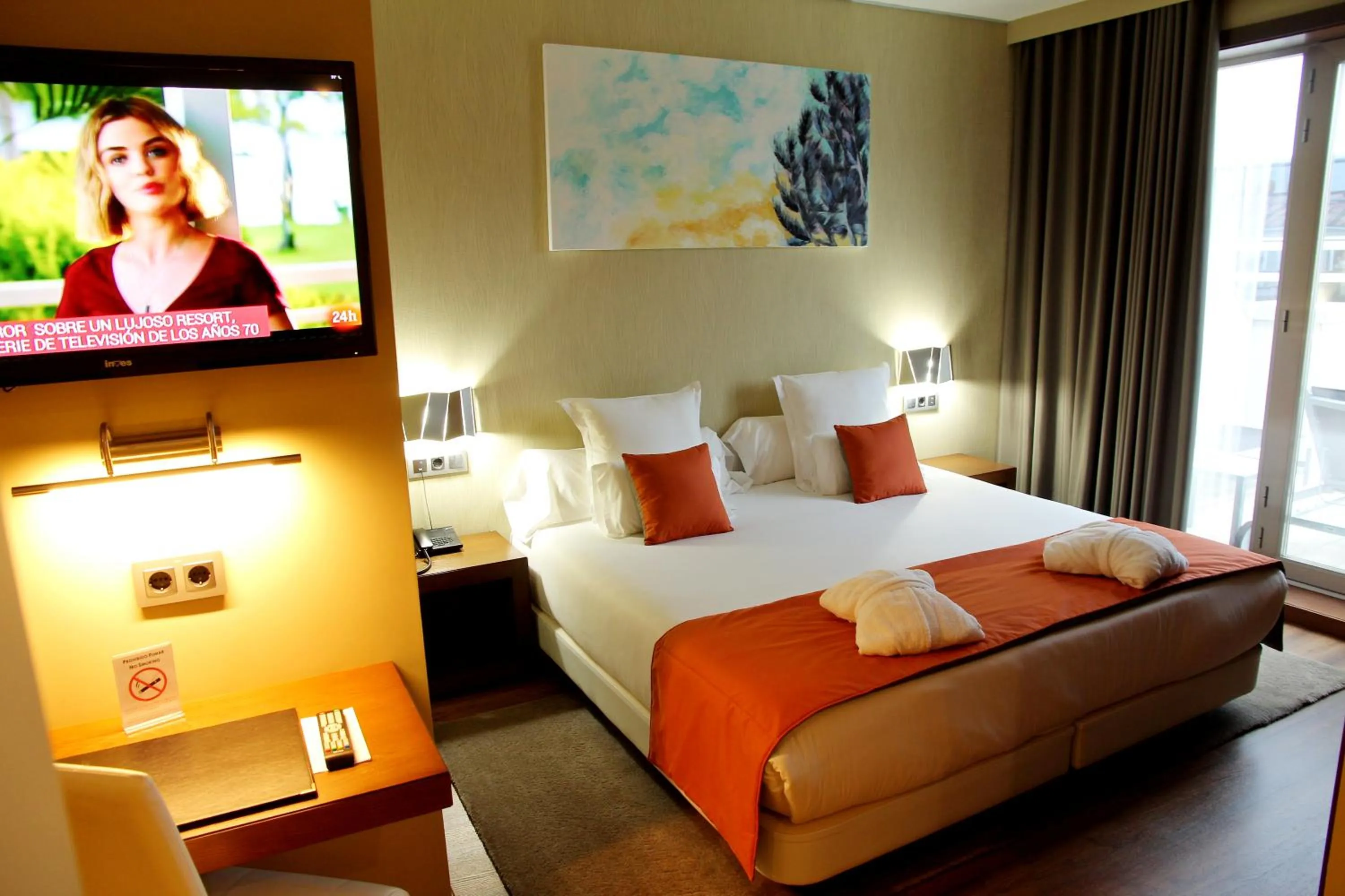 Bed in Agua de Mar Hotel Boutique