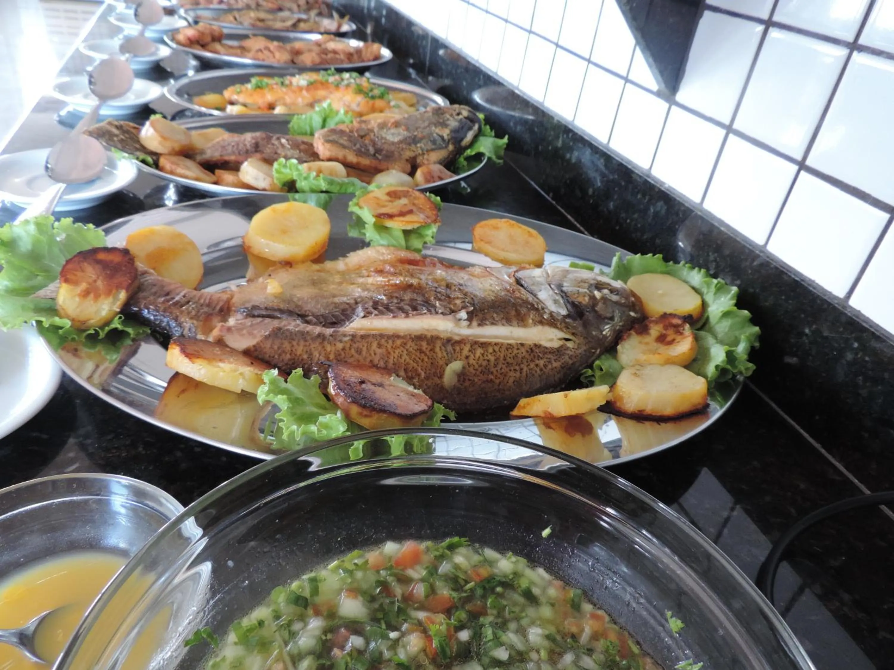 Lunch in Hotel Sandis Mirante