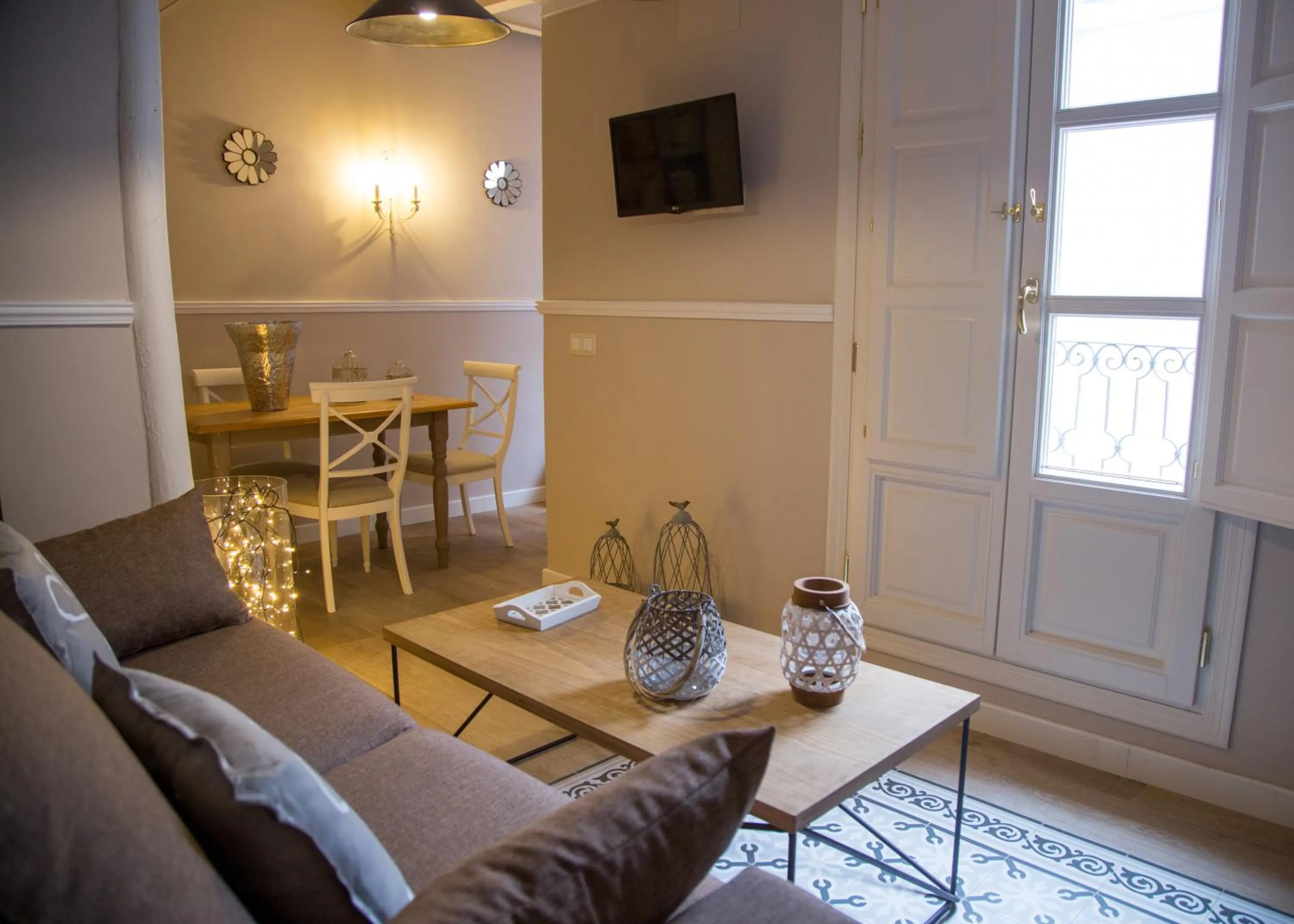 Living room in Palacio Almagra