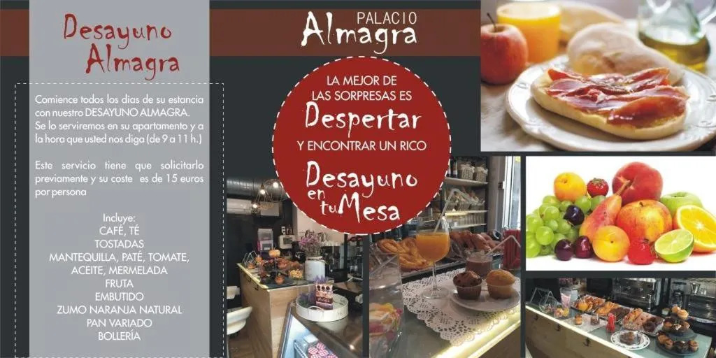 Breakfast in Palacio Almagra