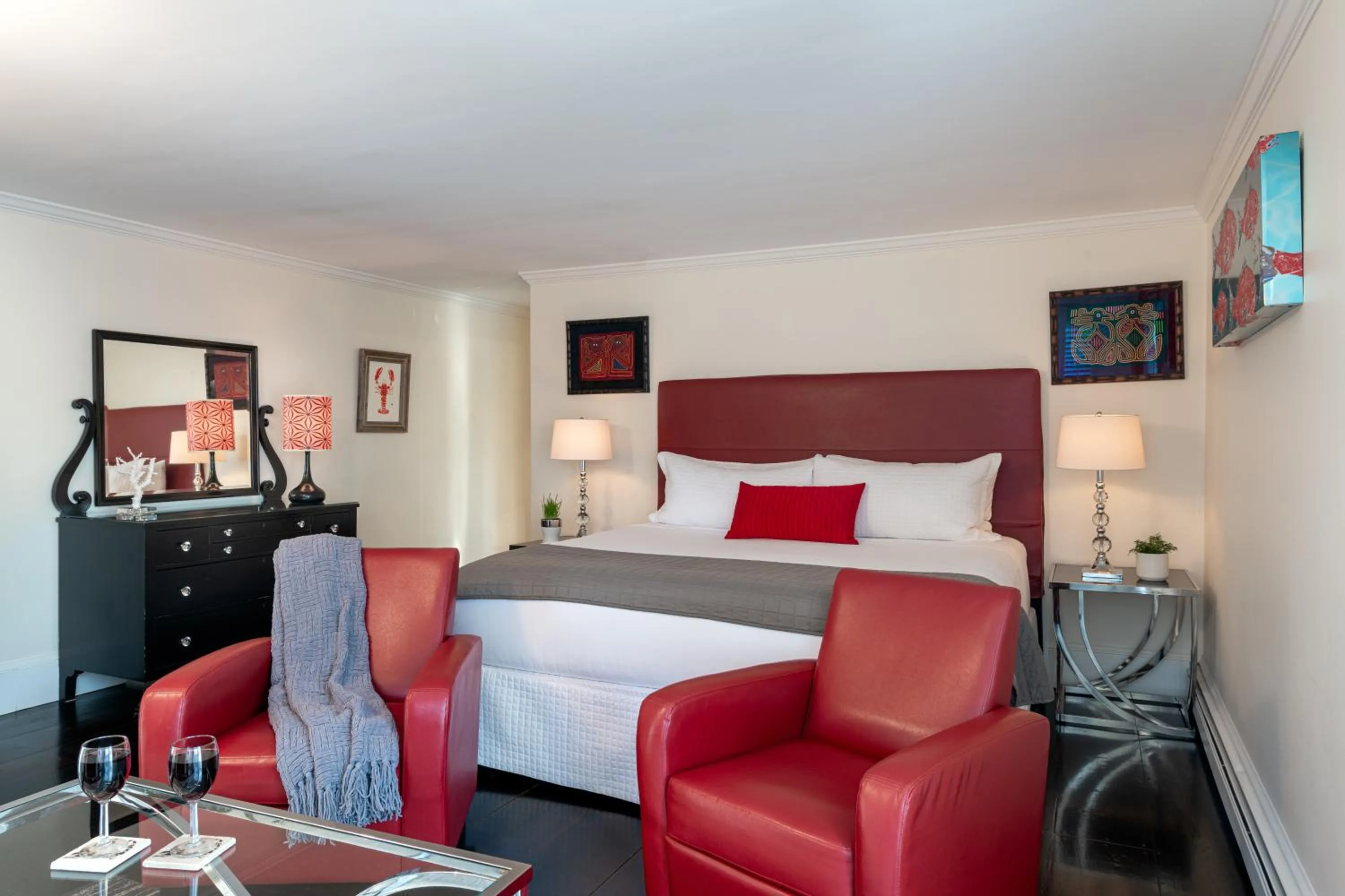 Bedroom, Bed in The Platinum Pebble Boutique Inn - Adults Only Property