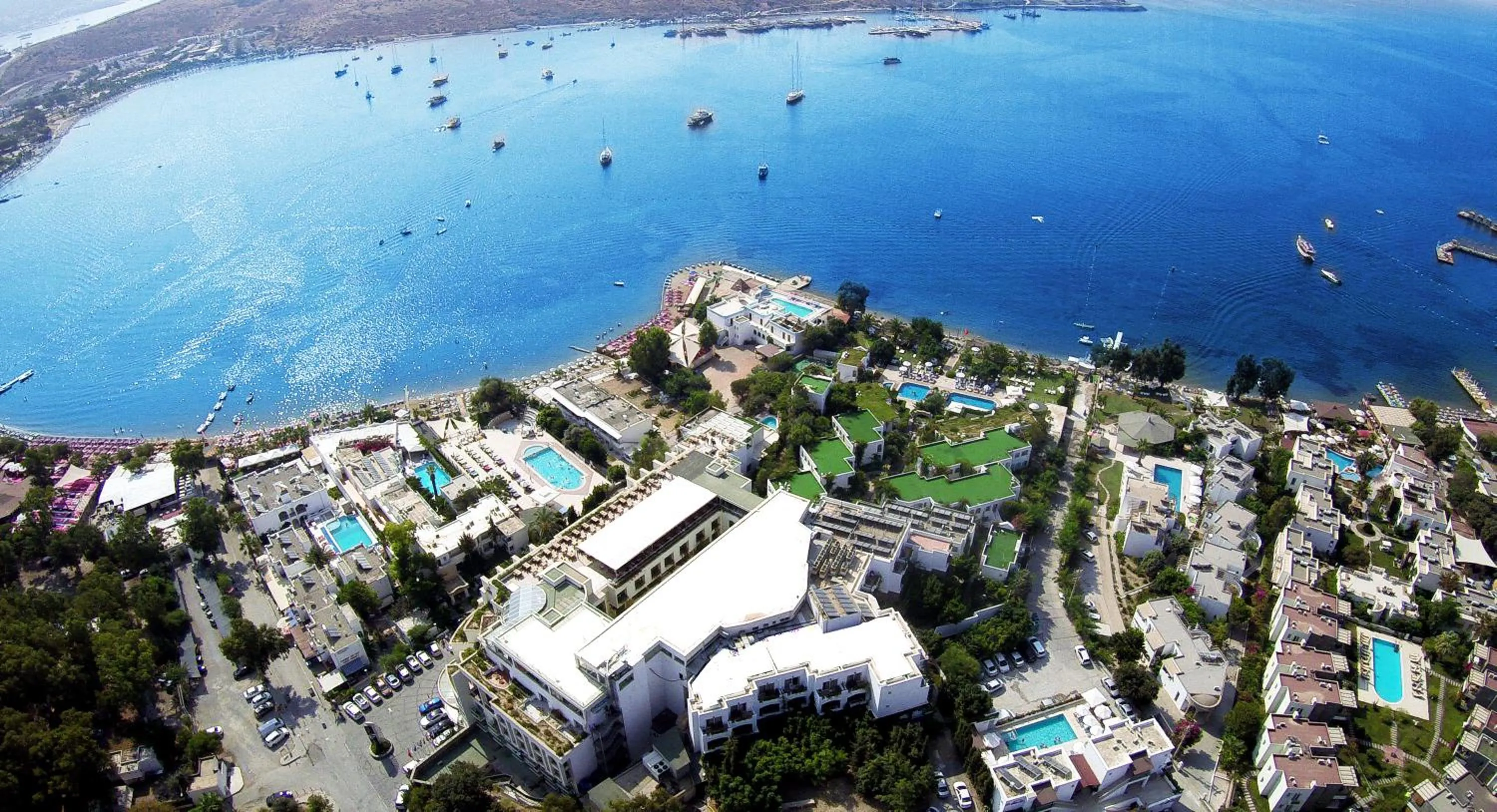 Bird's eye view in Royal Asarlik Beach Hotel