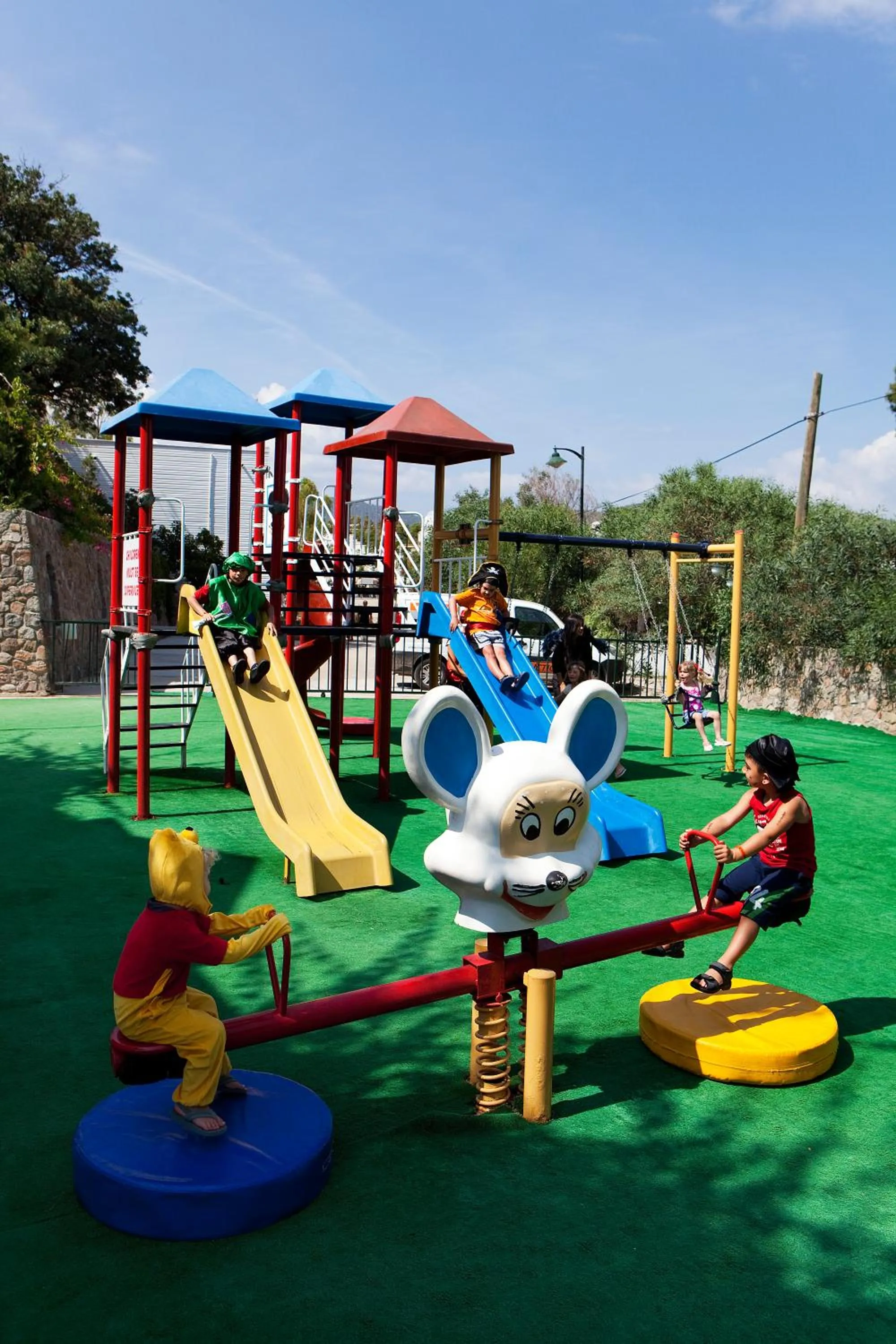 Children play ground in Royal Asarlik Beach Hotel