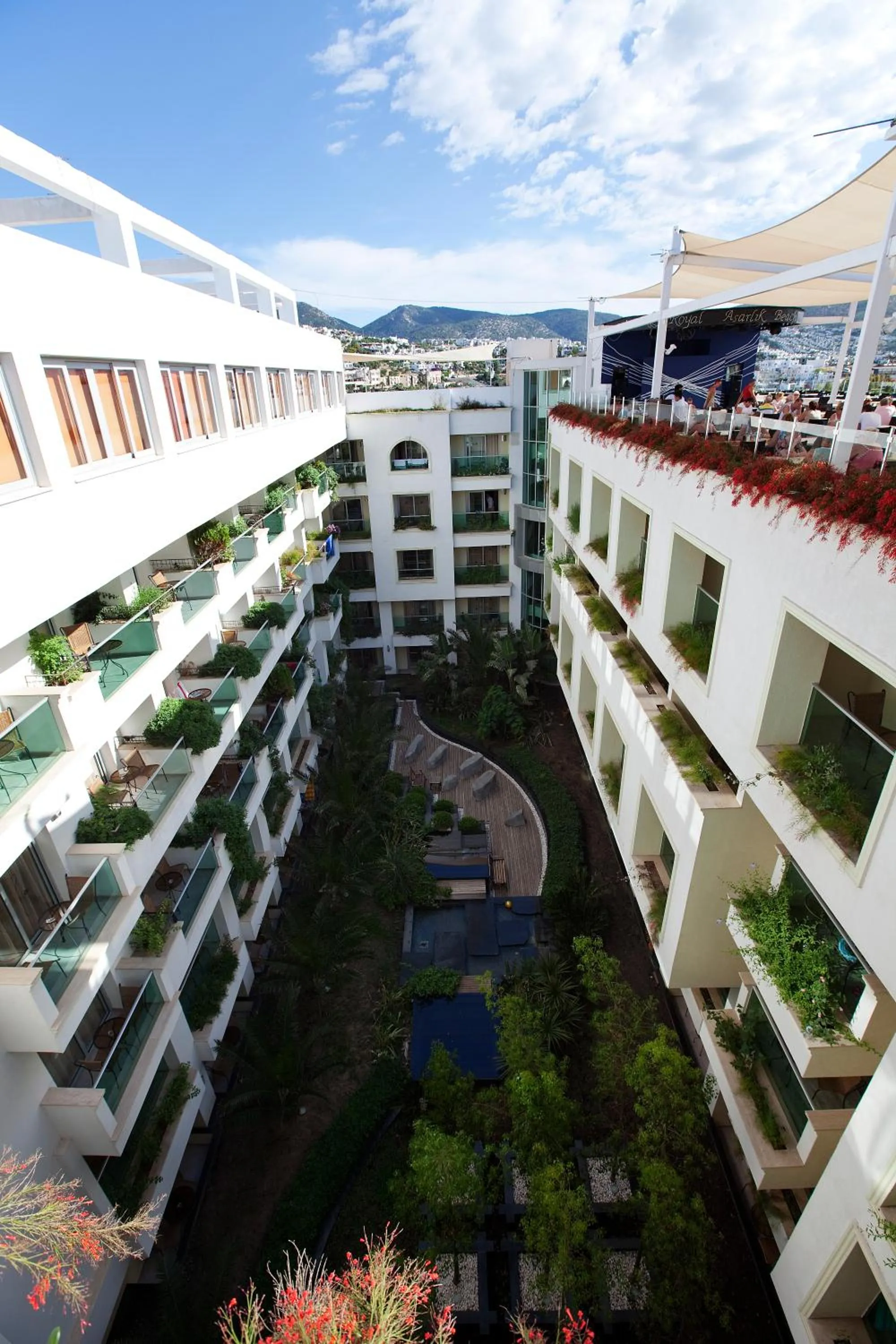 Decorative detail in Royal Asarlik Beach Hotel