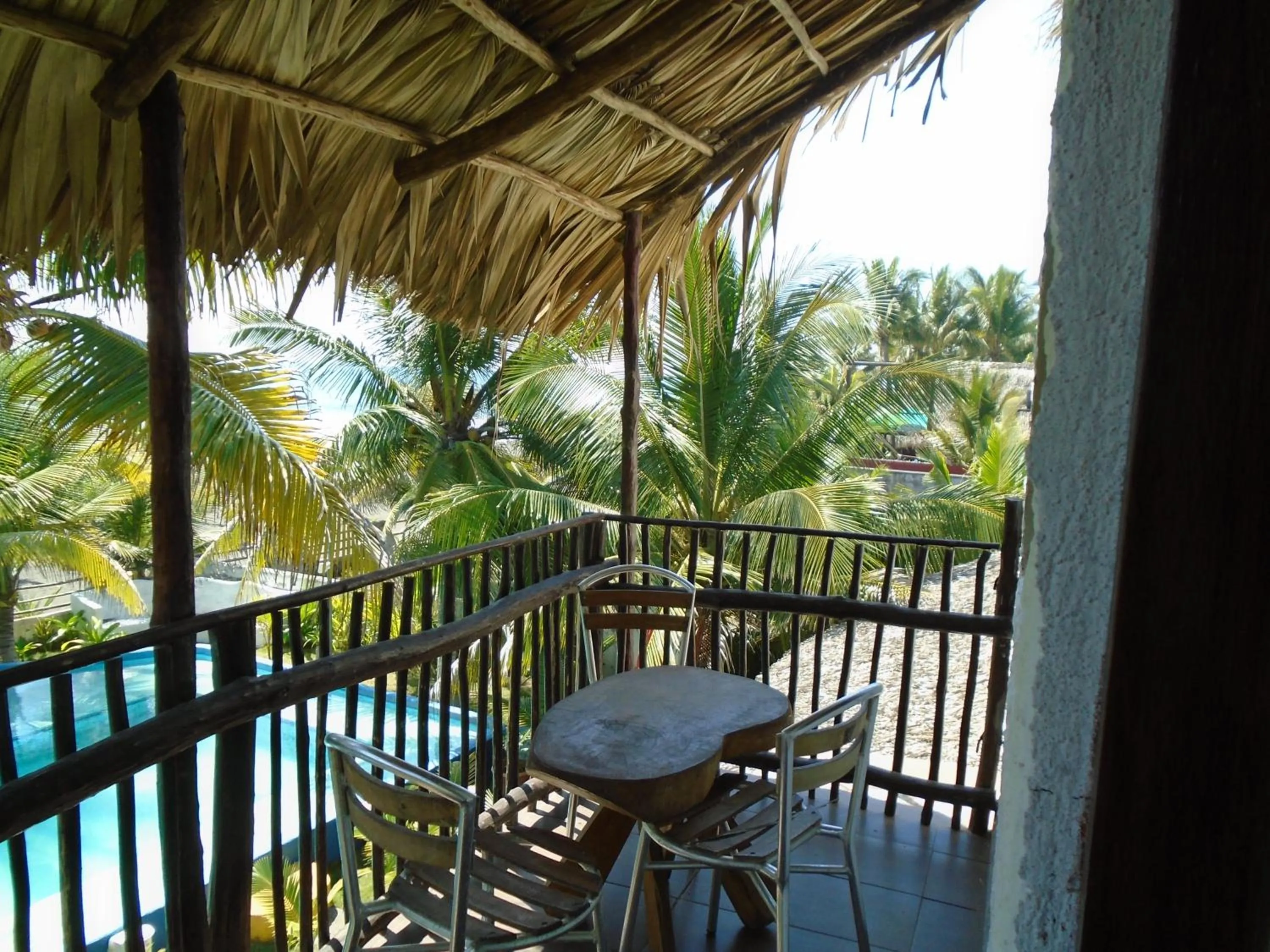 Pool view in Marbella Eco Lodge