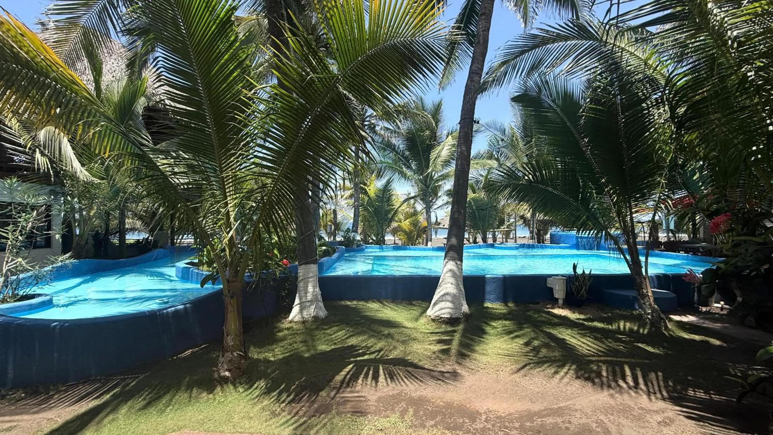 Pool view in Marbella Eco Lodge