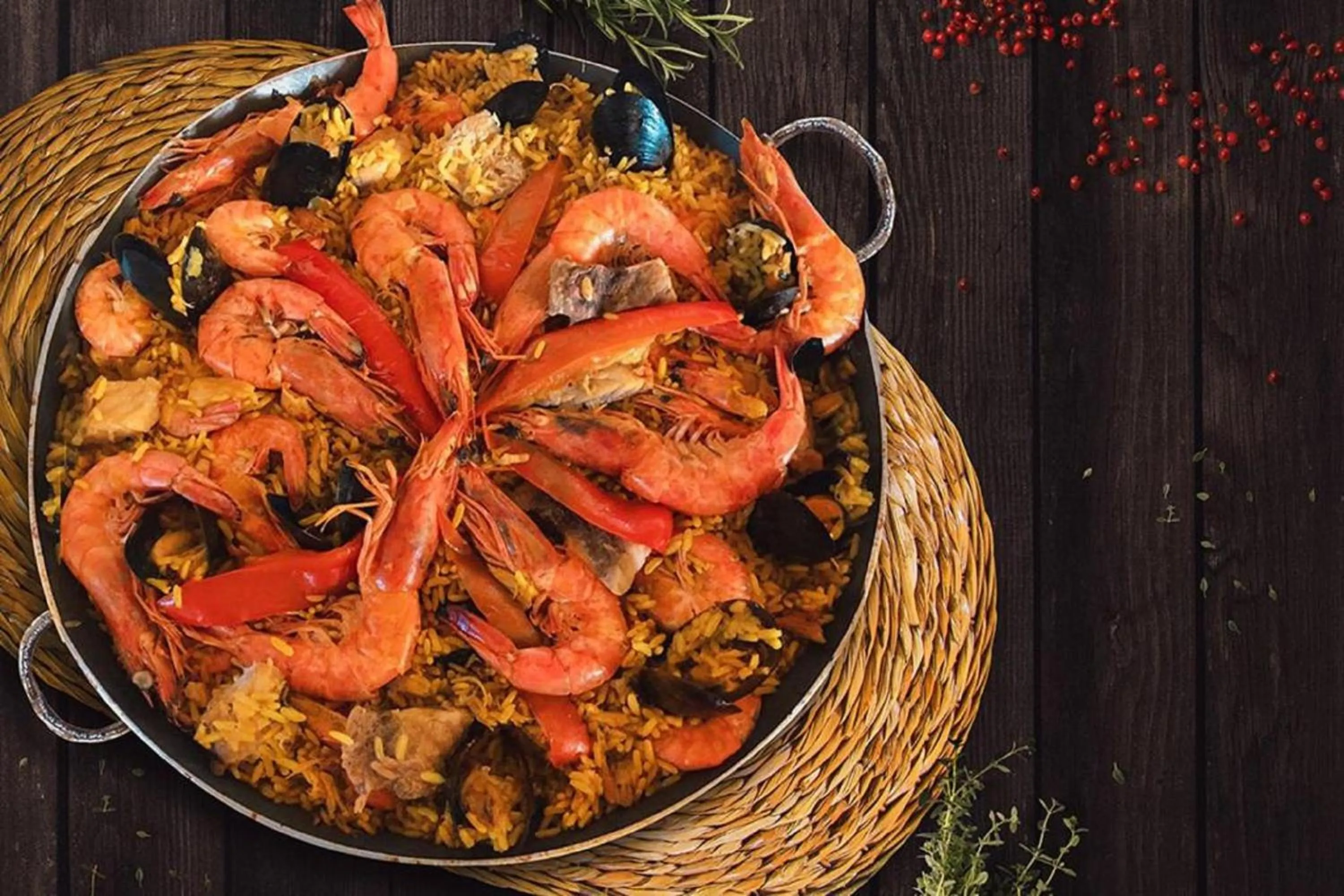 Food in Marbella Eco Lodge