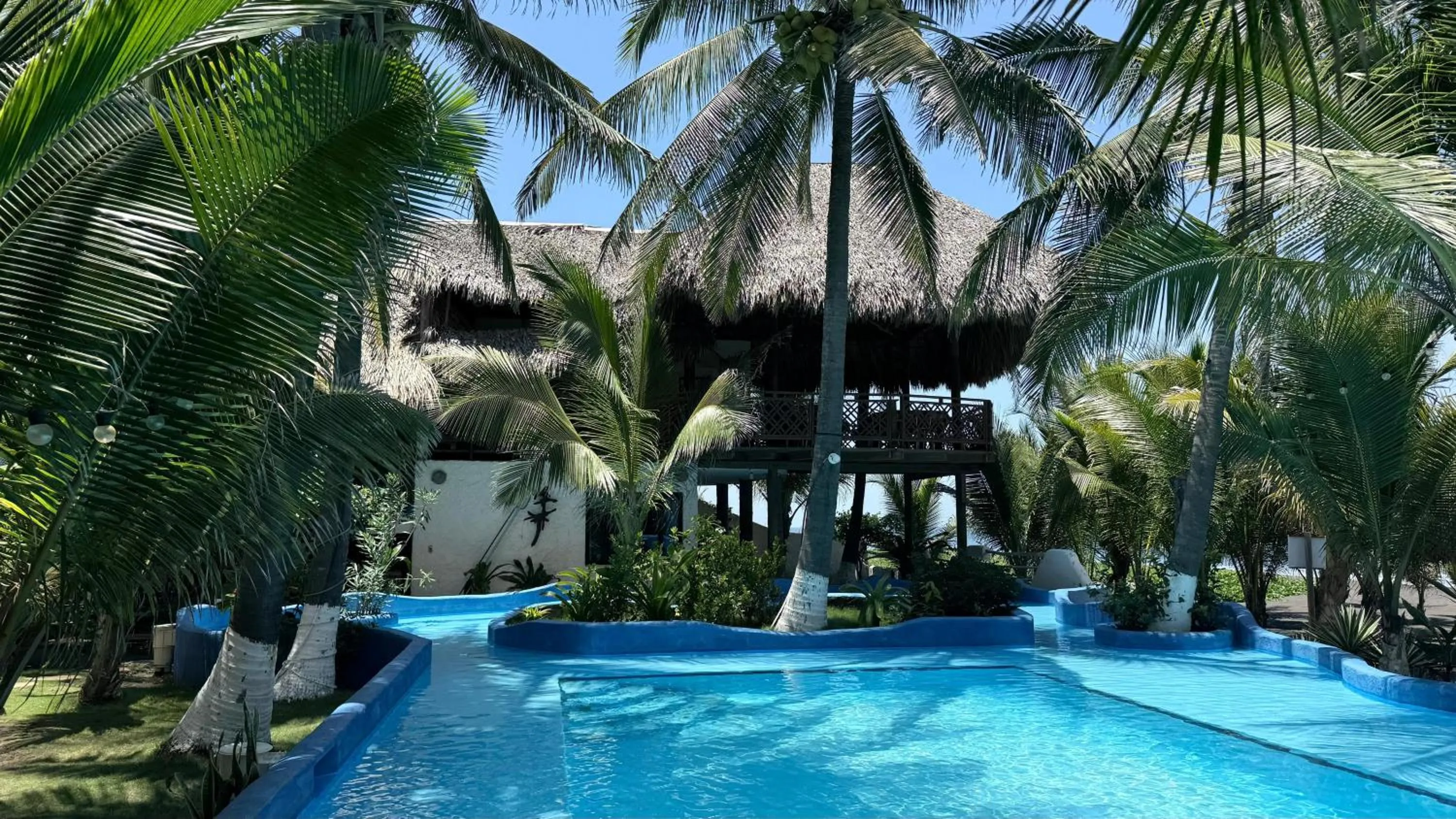 Pool view in Marbella Eco Lodge