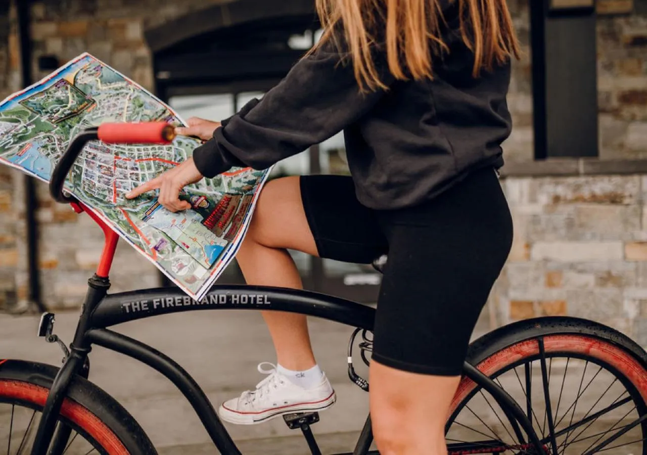Cycling in Firebrand Hotel