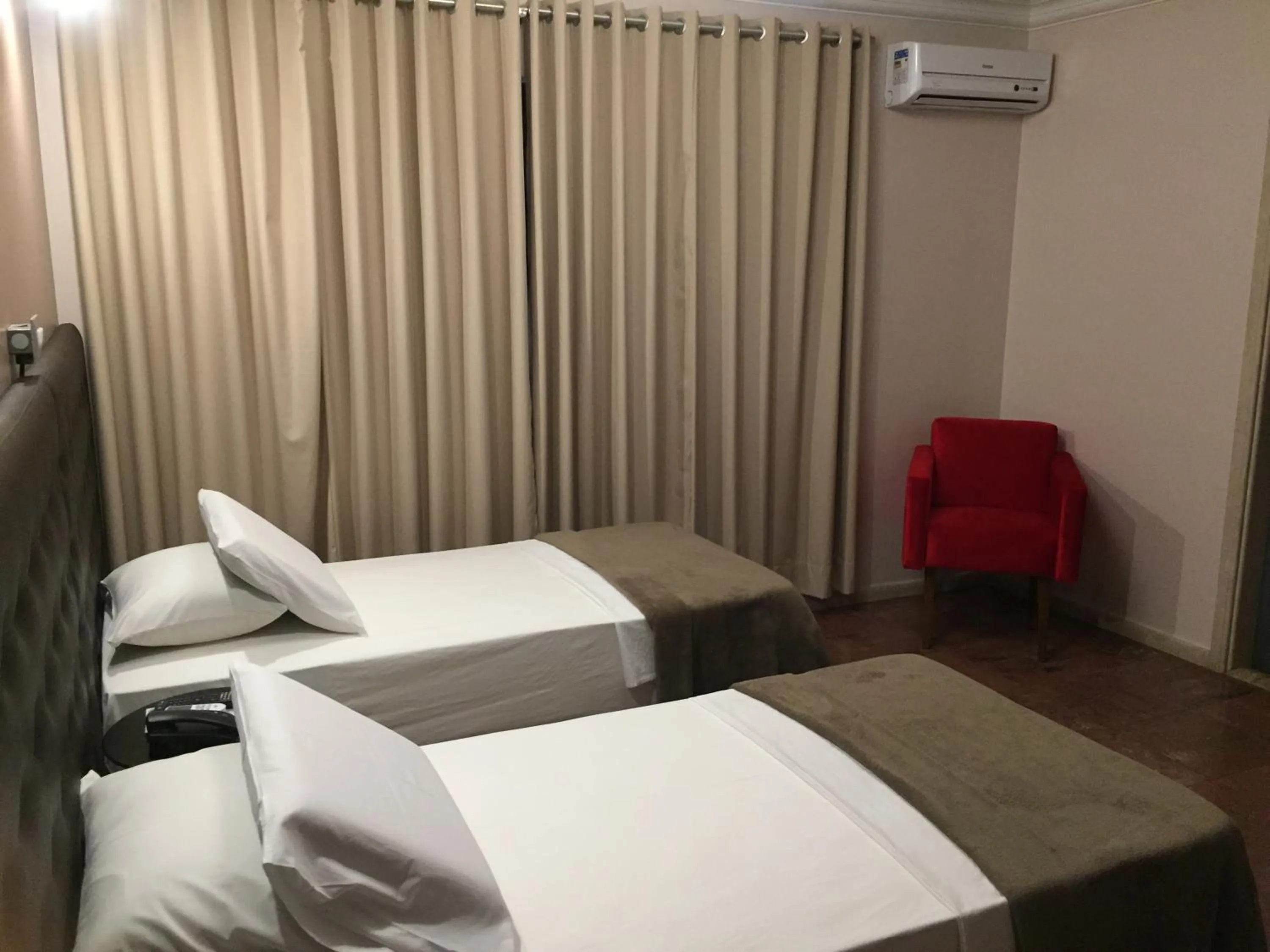 Bed in Hotel Diamante