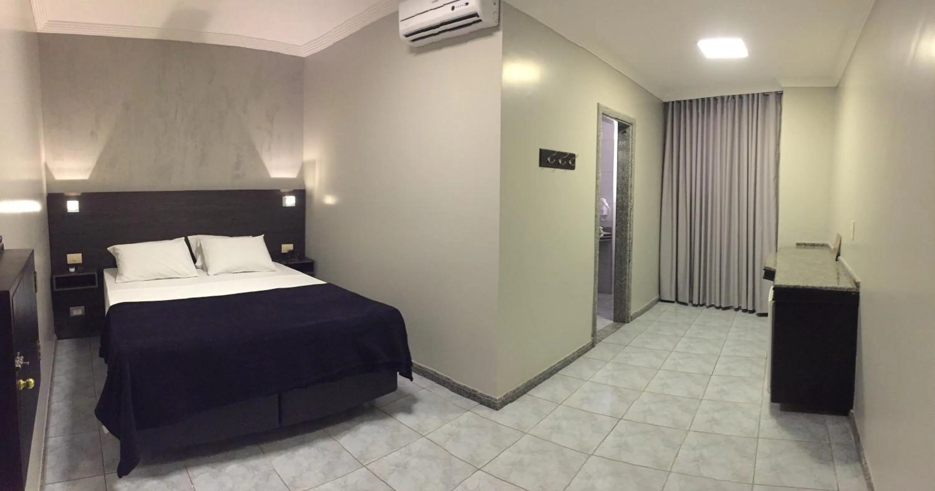 Bed in Hotel Diamante