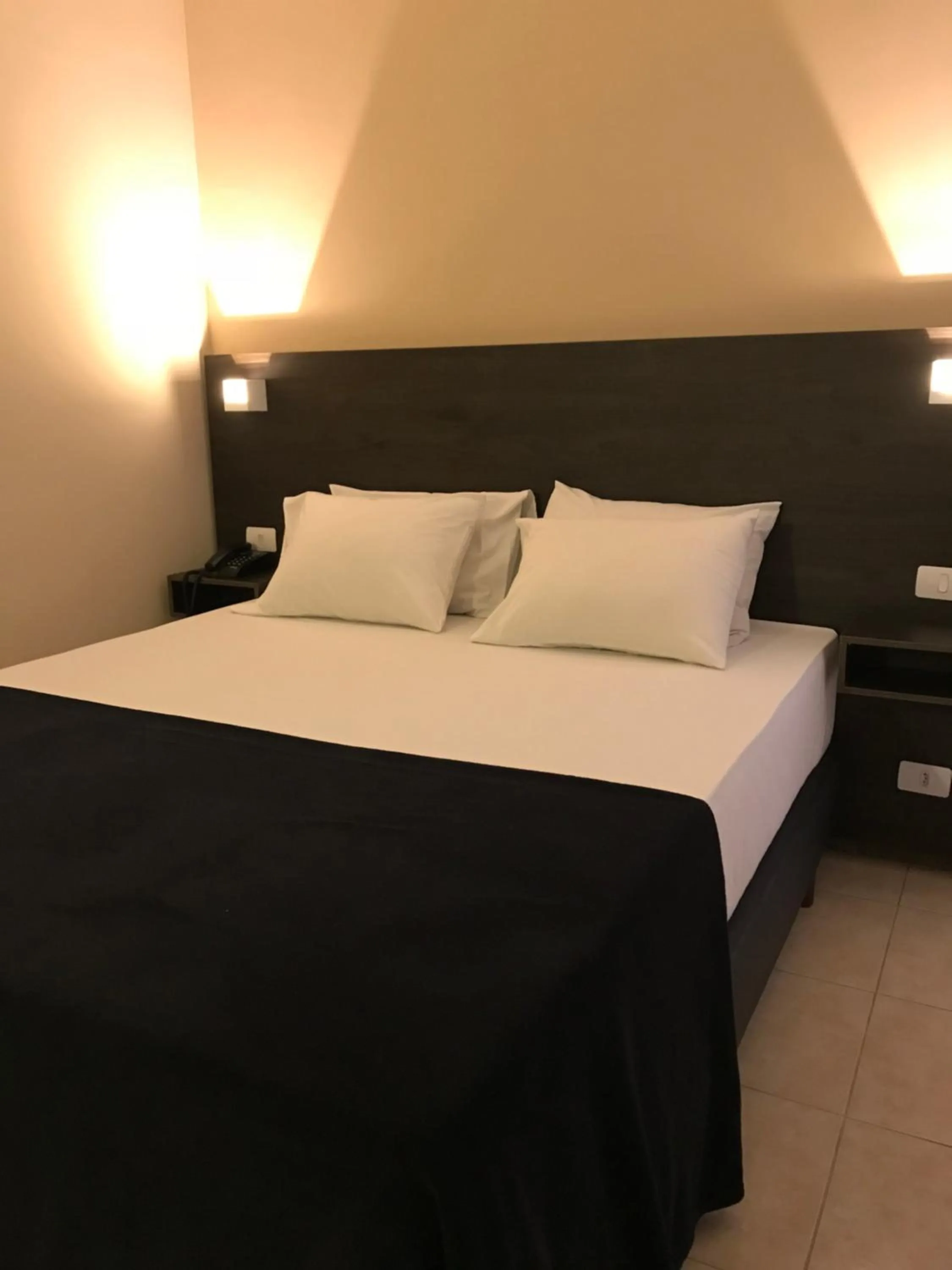 Bed in Hotel Diamante