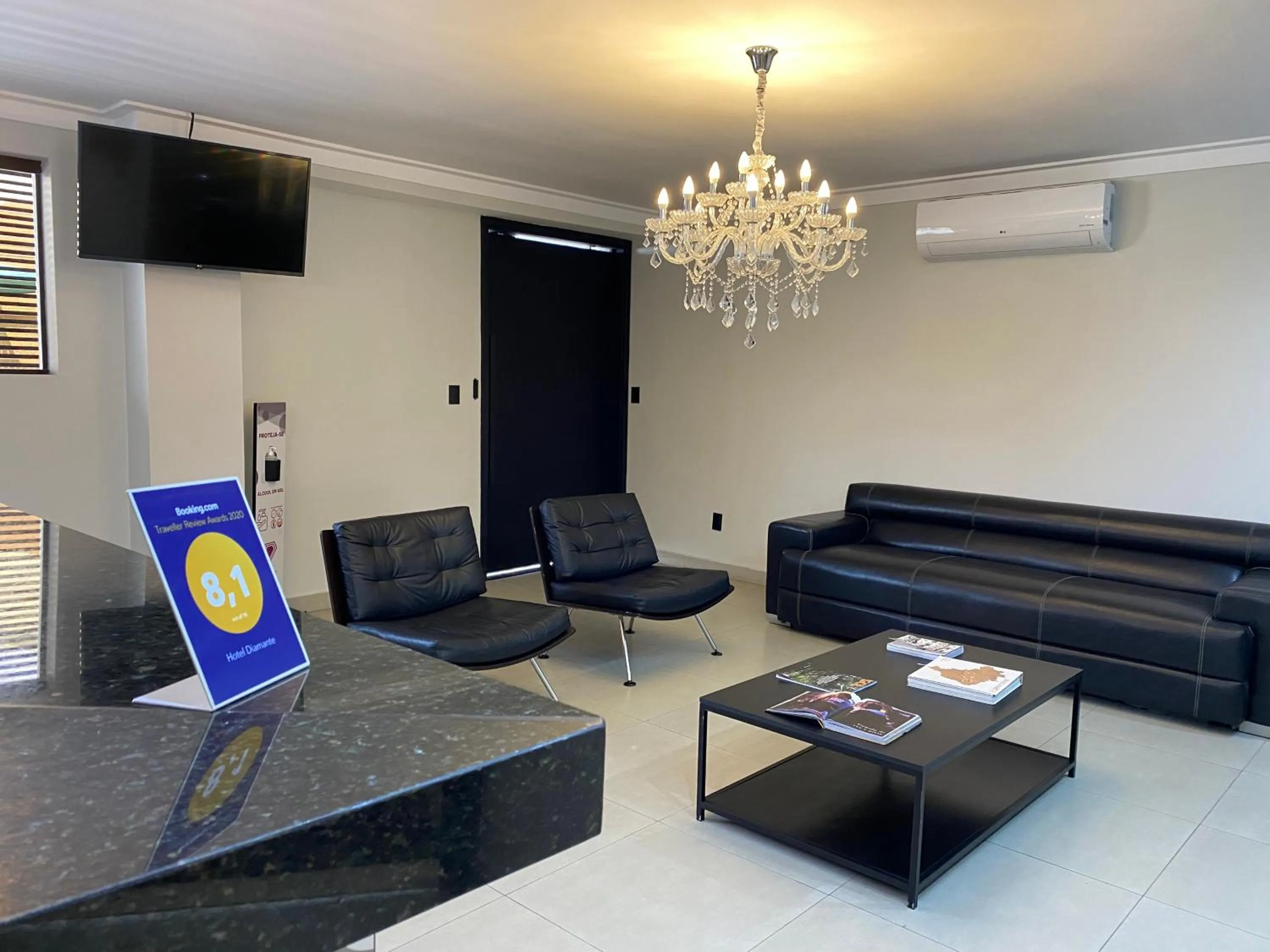 Lobby or reception in Hotel Diamante