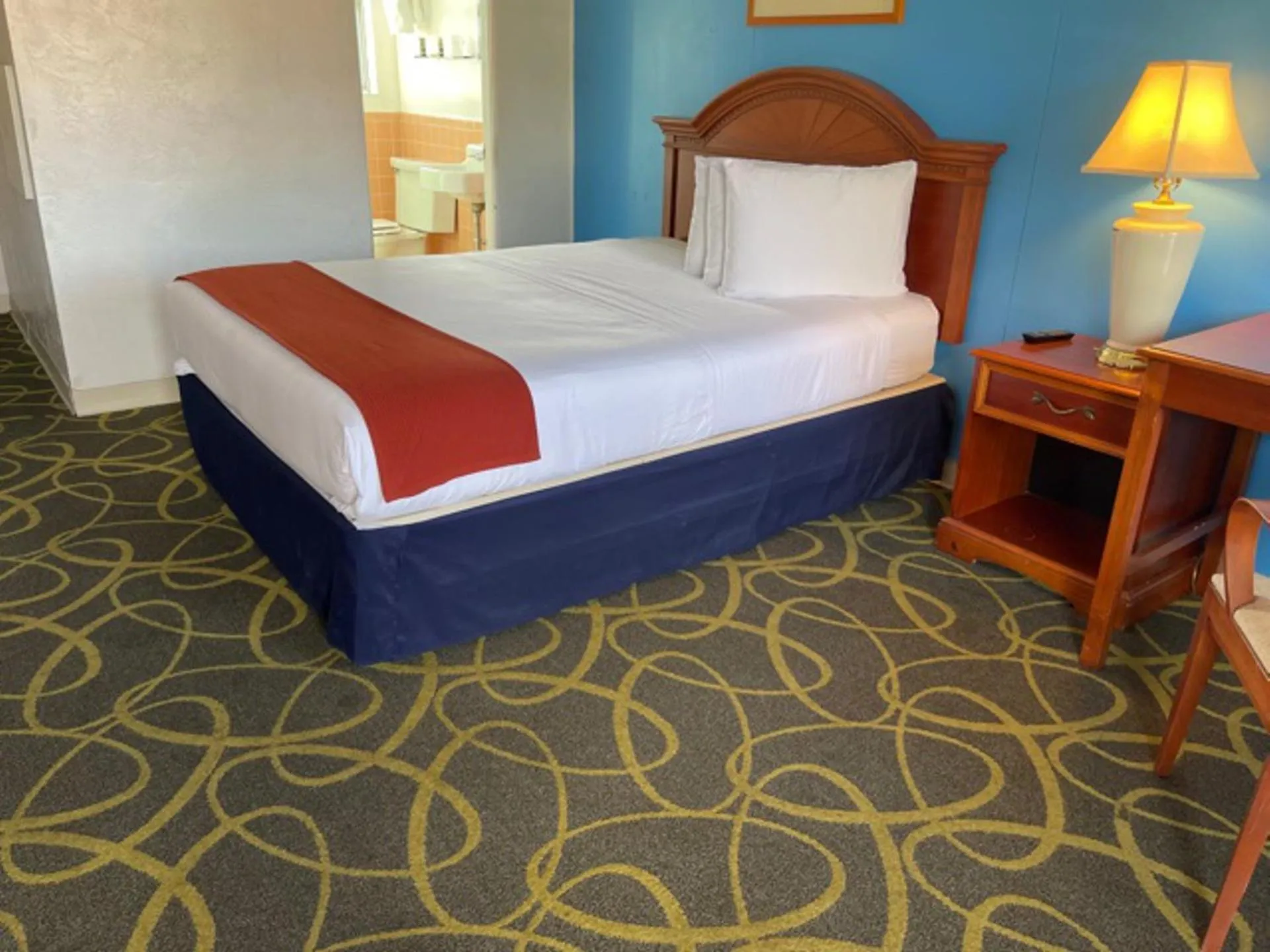 Bed in Ephrata Inn Motel