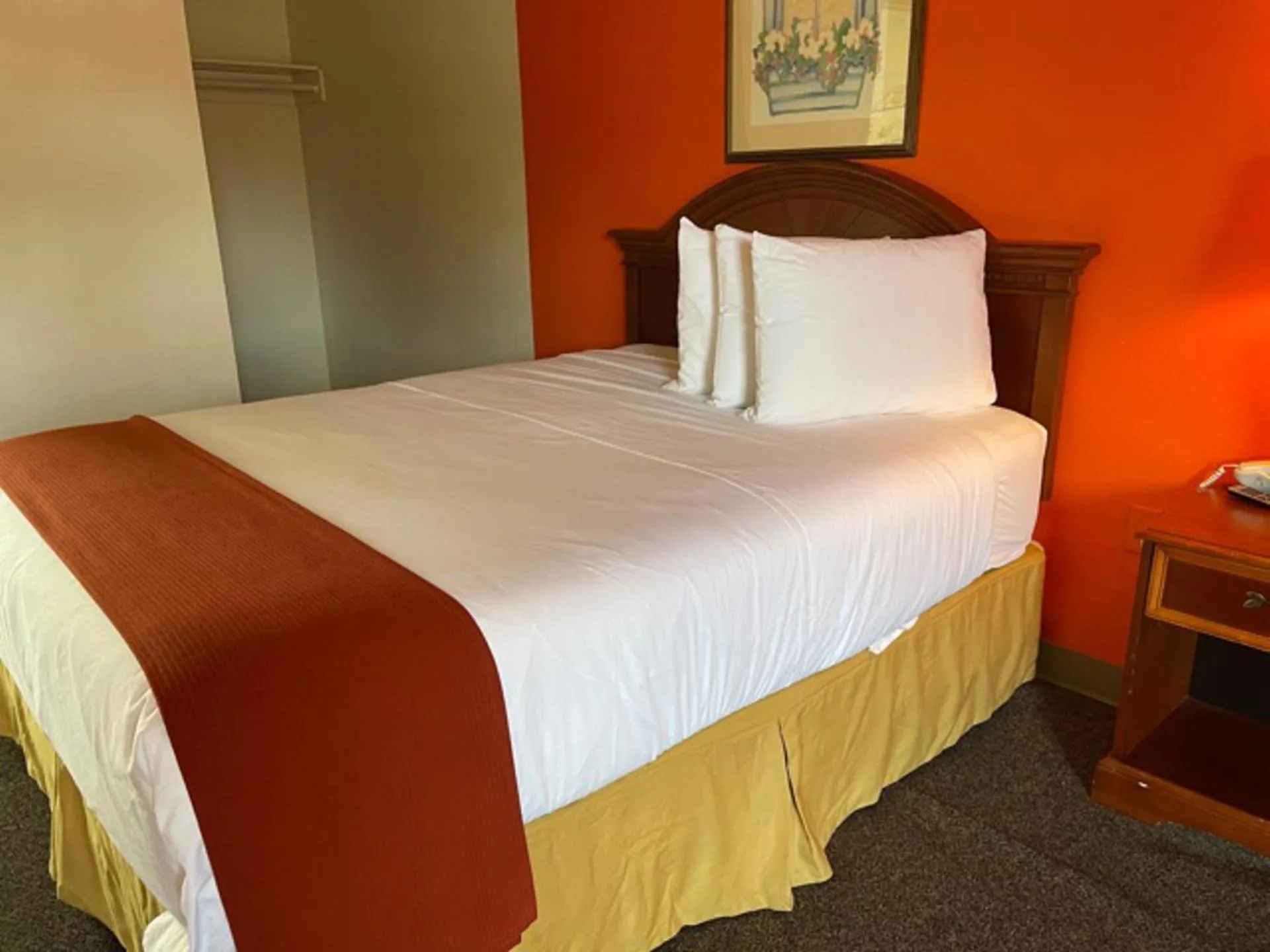 Bed in Ephrata Inn Motel