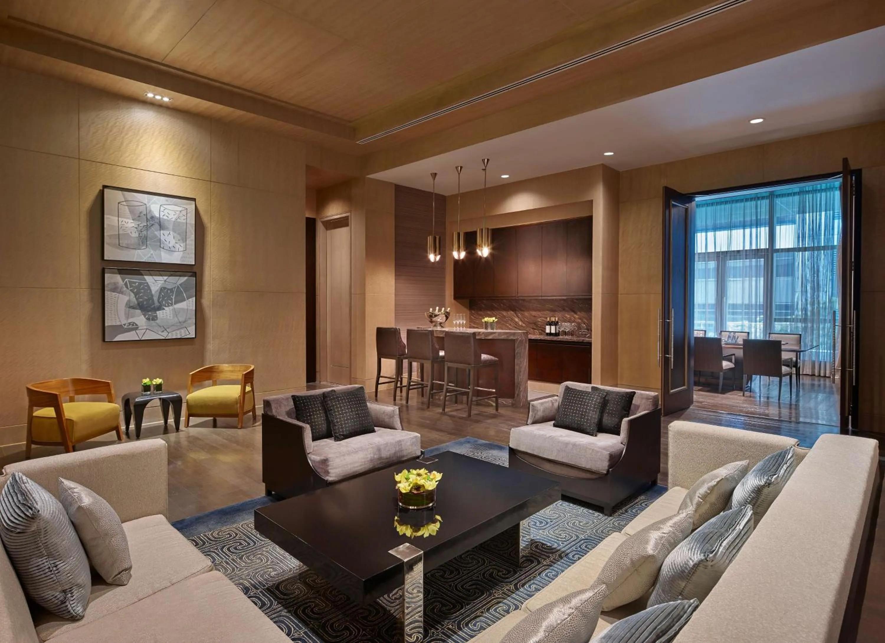 On site in Shangri-La The Fort, Manila