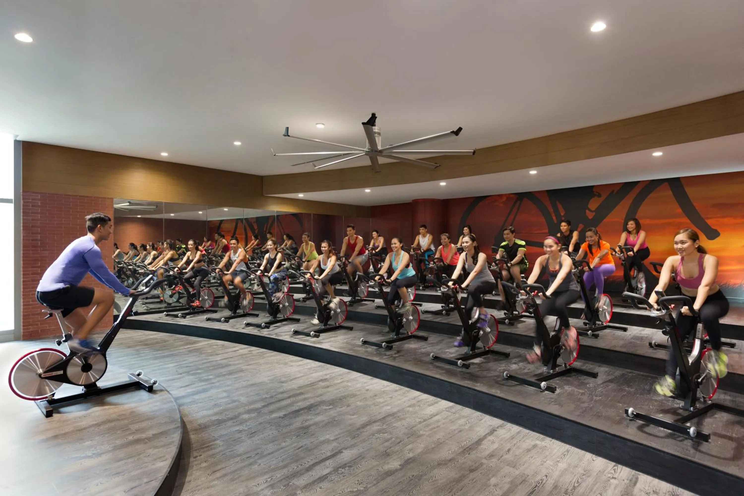 Fitness centre/facilities in Shangri-La The Fort, Manila