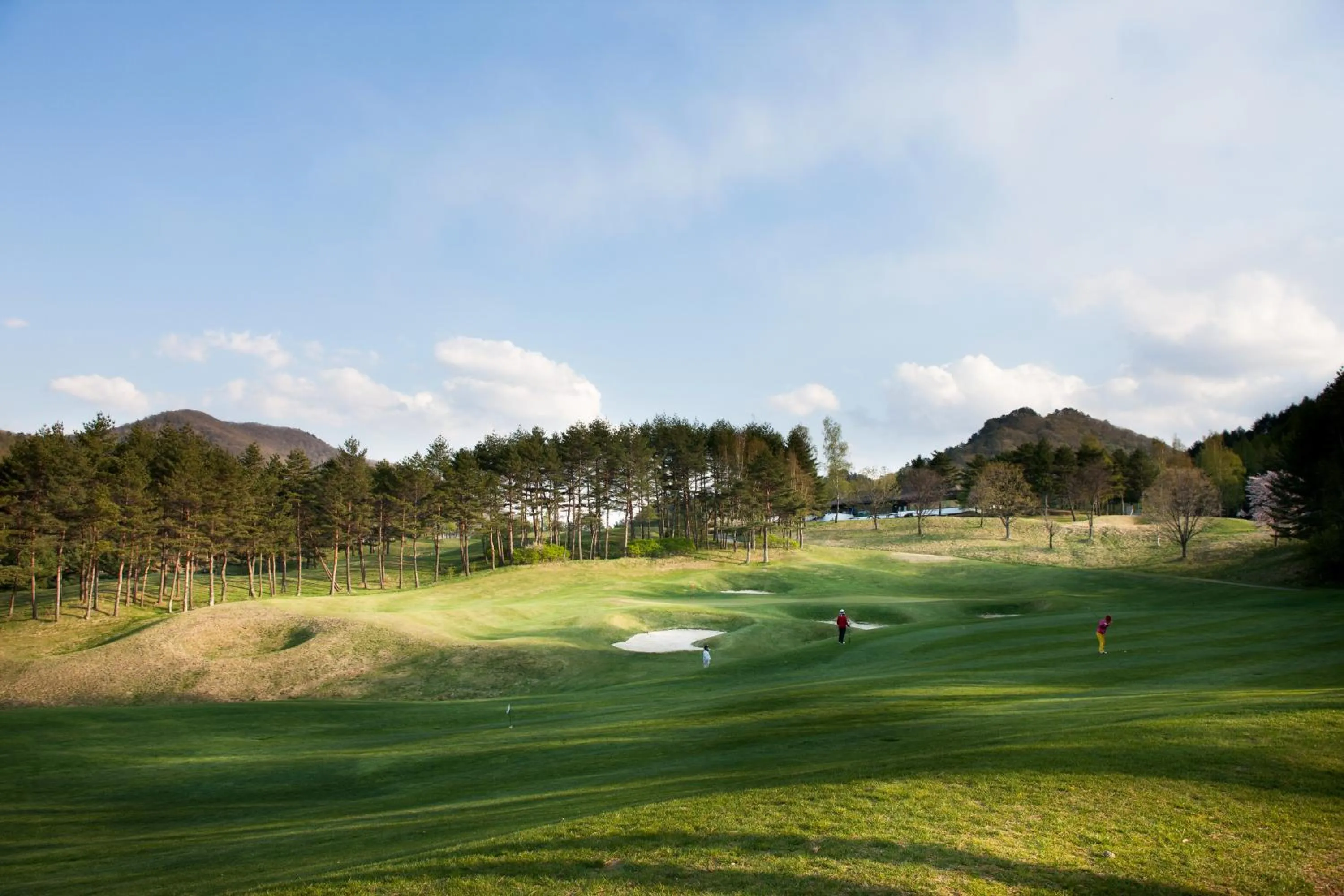 Golfcourse in Mona Yongpyong