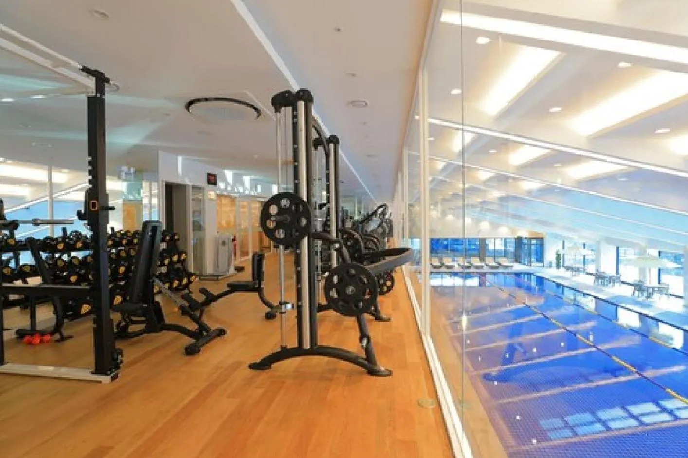 Fitness centre/facilities in Mona Yongpyong