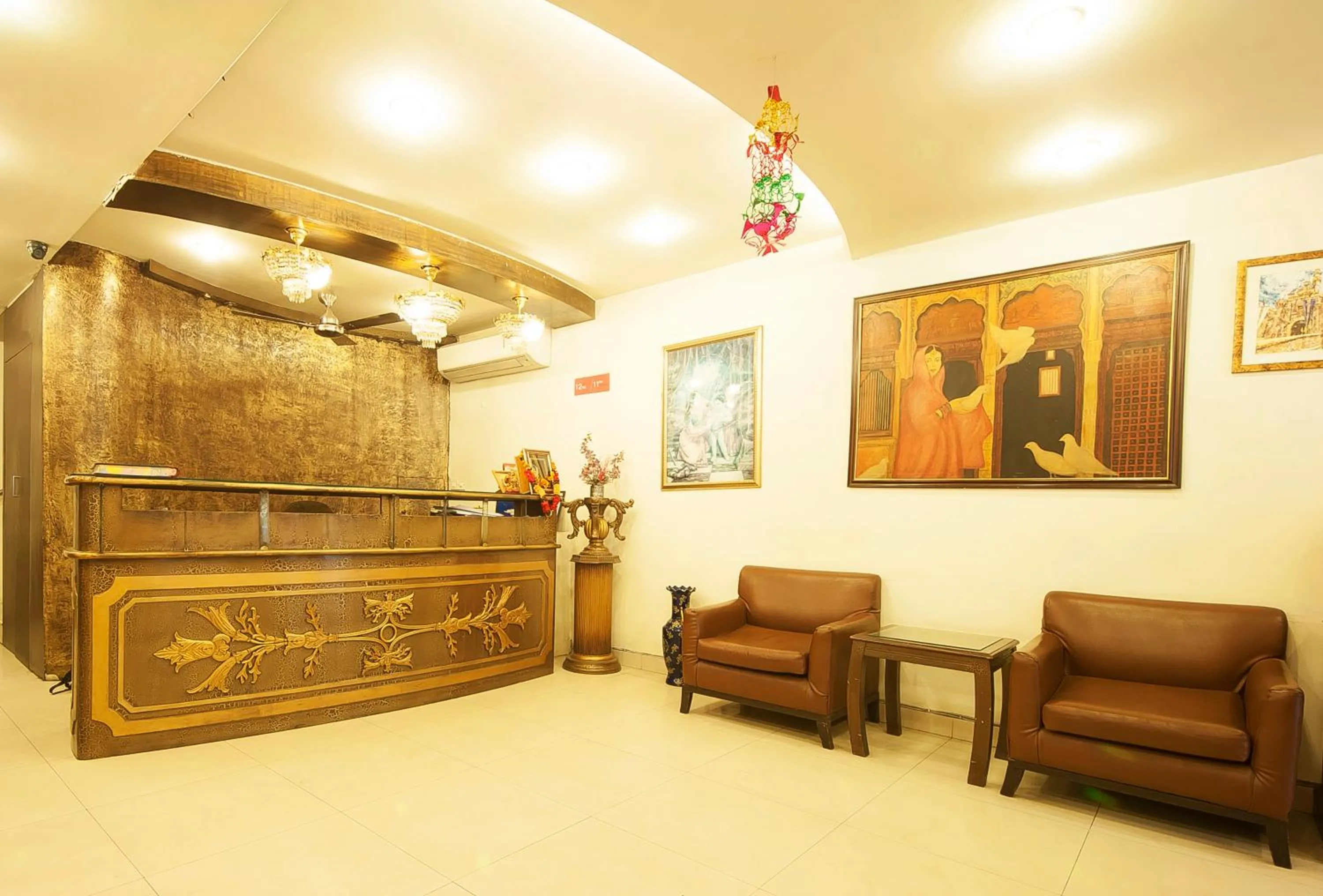 Lobby or reception in Golden Leaf Hotel