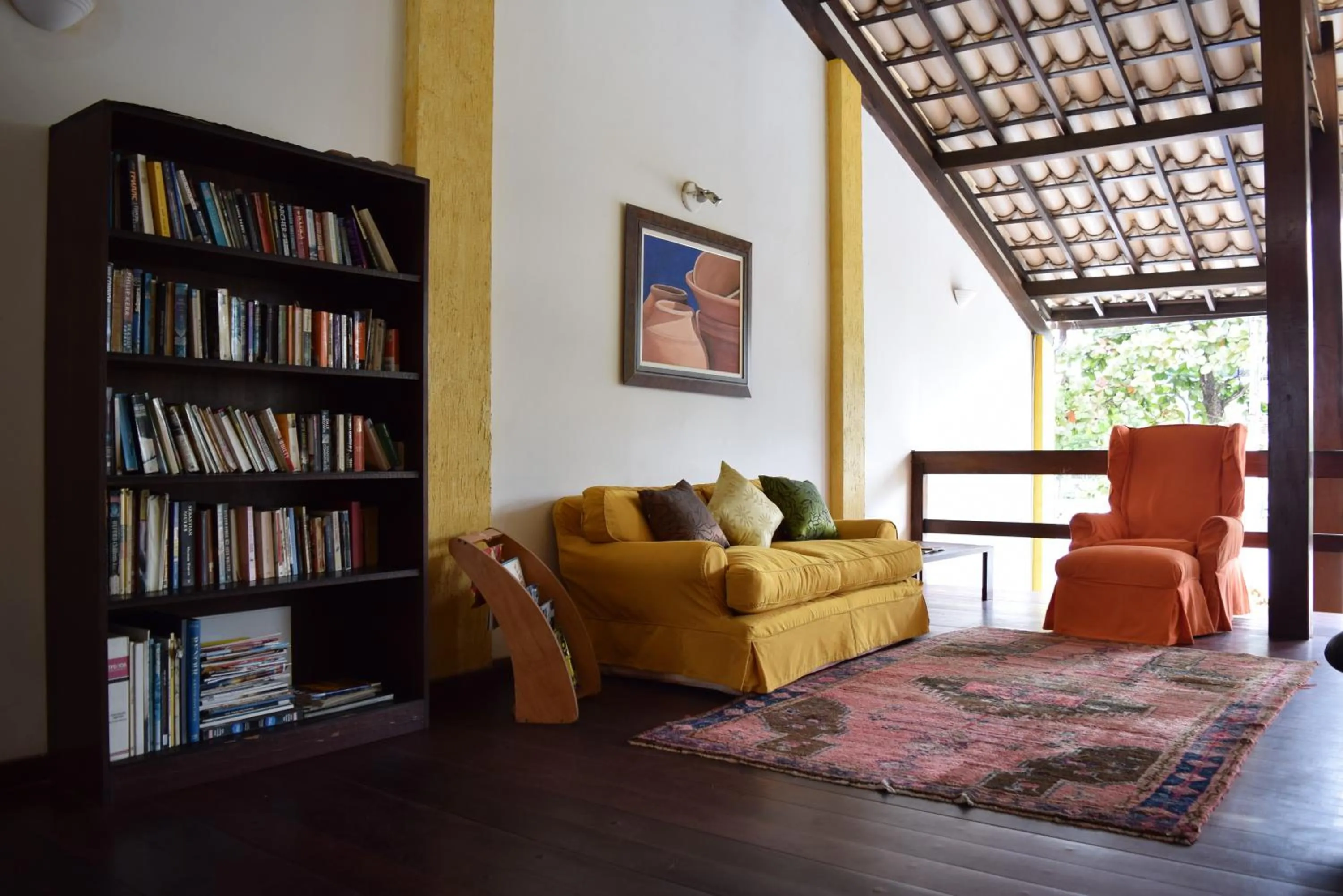 Library in Hotel Pousada Encanto de Itapoan