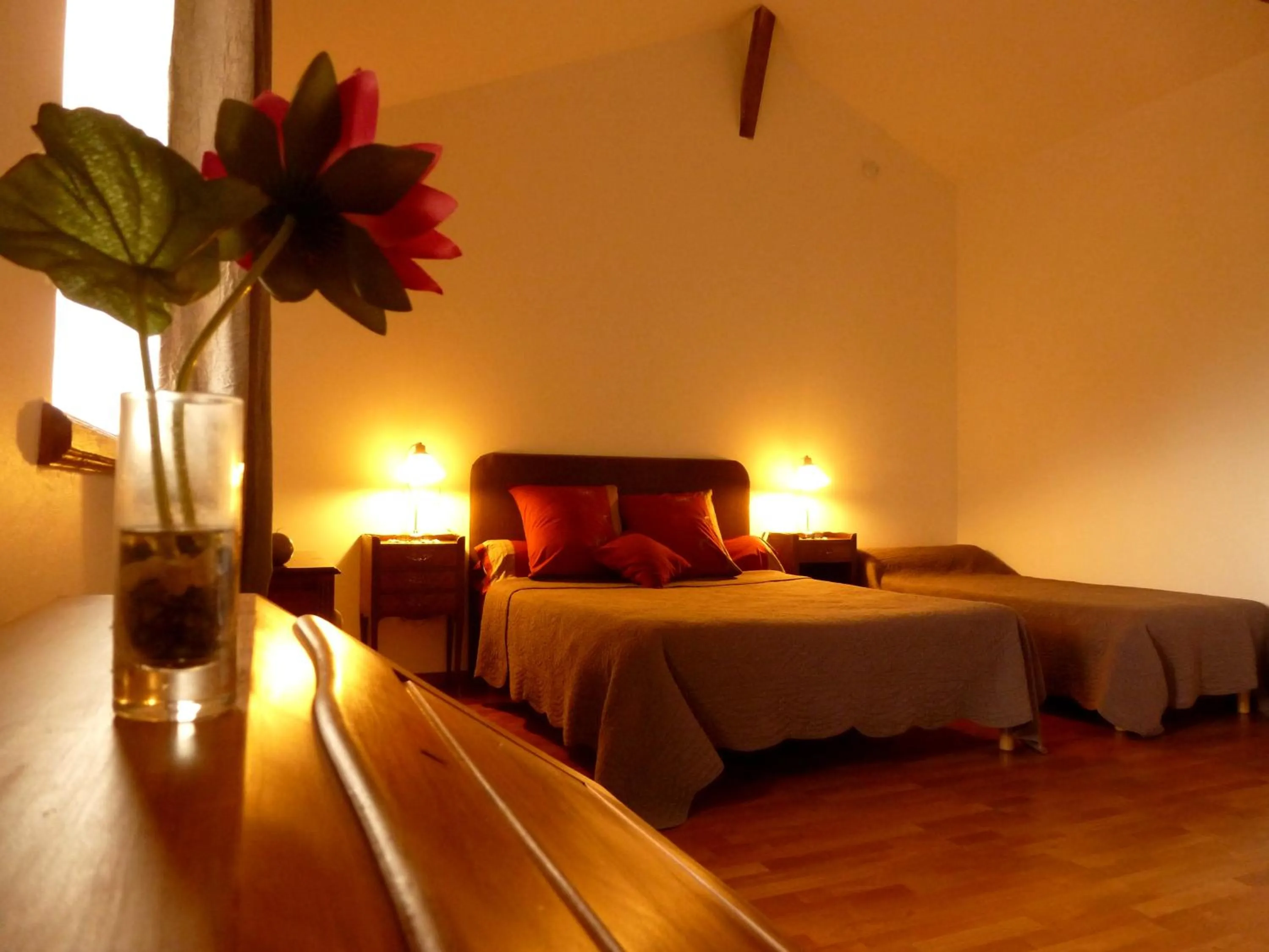 Bedroom, Bed in Domaine Joseph LAFARGE Wine Resort B&B